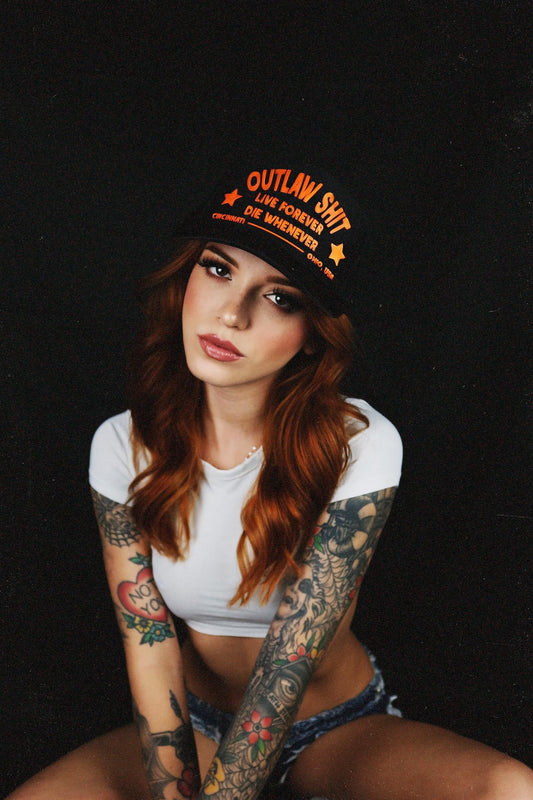 Outlaw Shit Trucker Hats LFDW