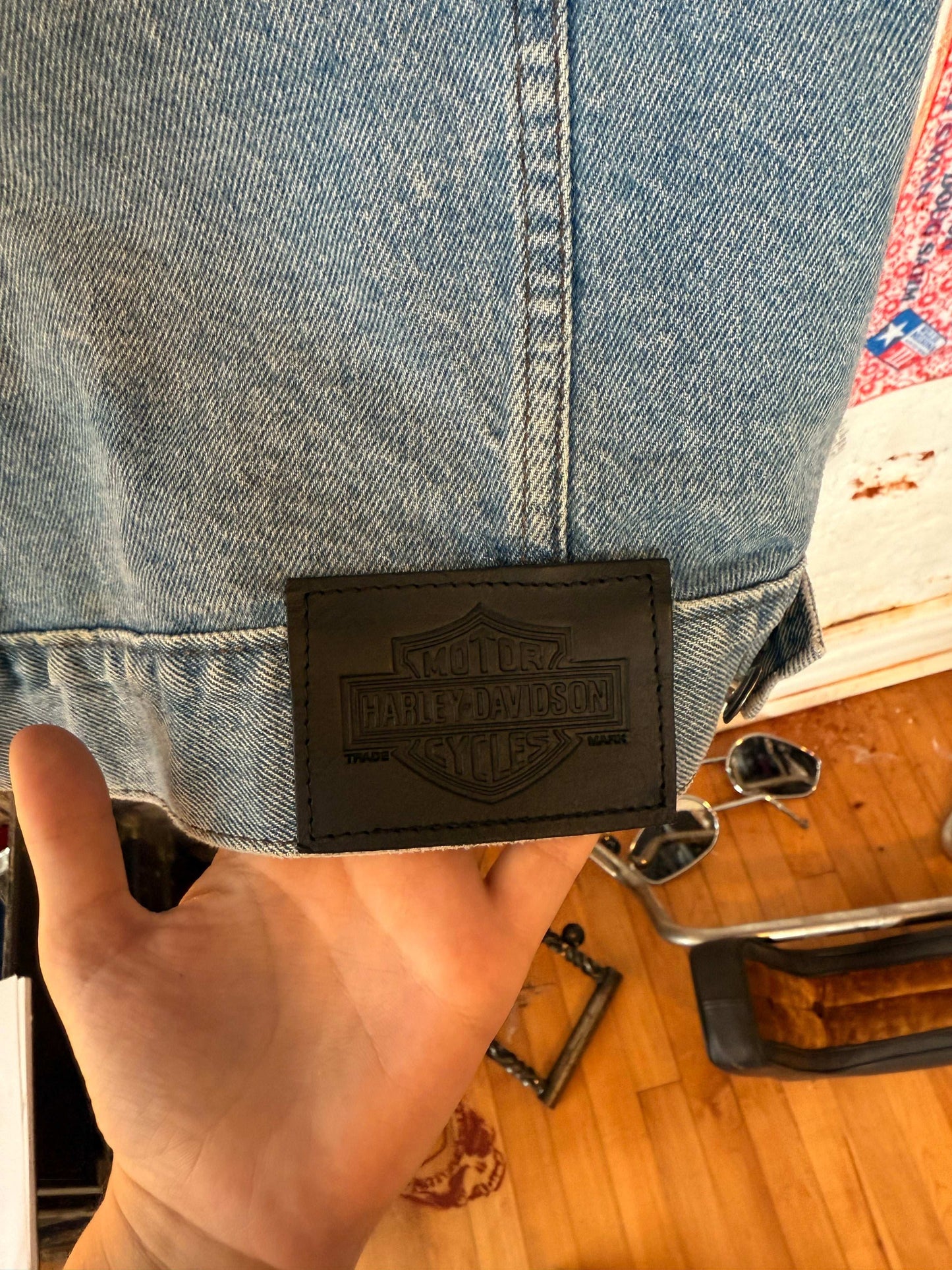 Y2K Harley Davidson Vest Size-L LFDW