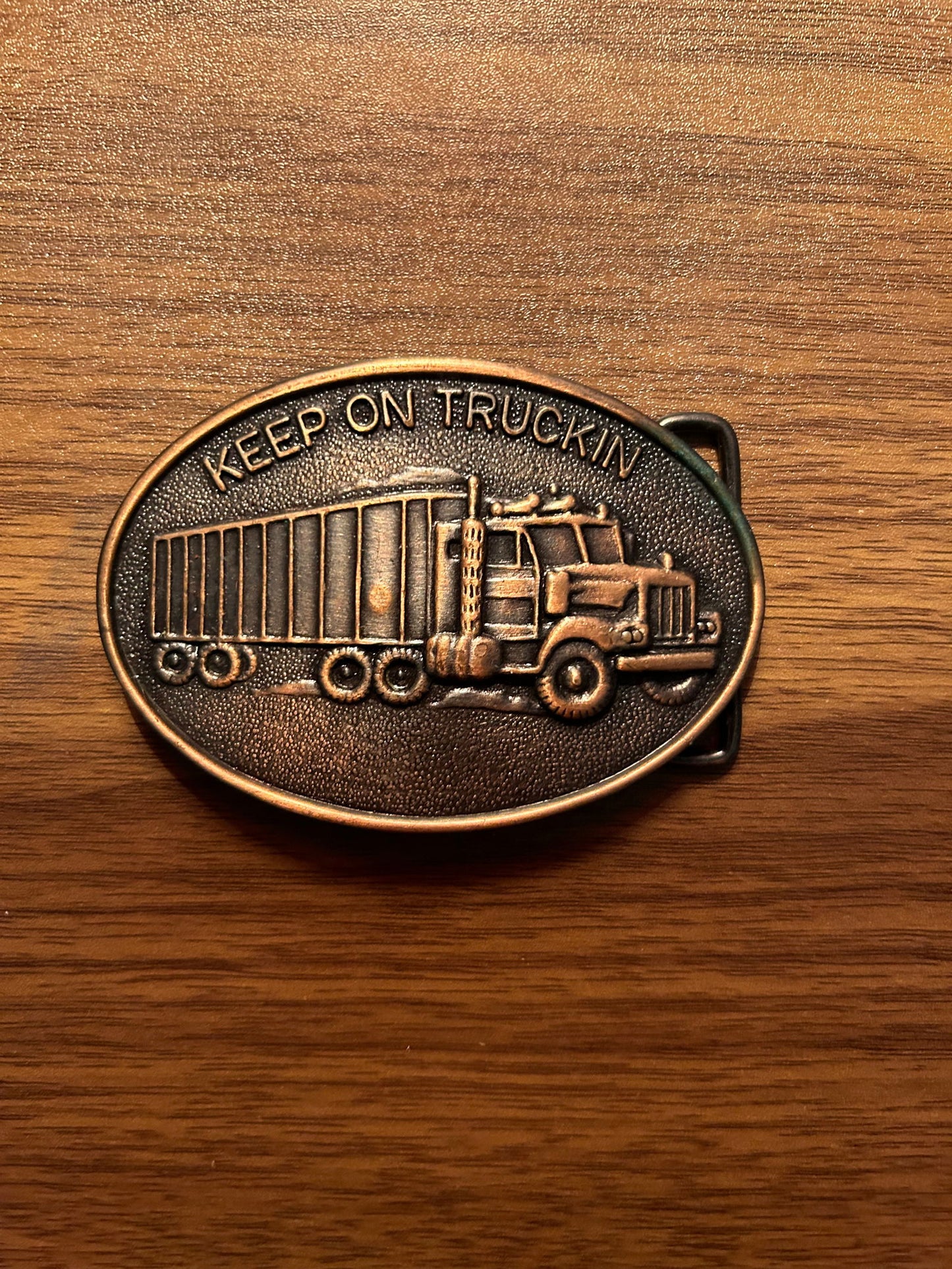 1970s Keep On Truckin Belt Buckle - LFDW