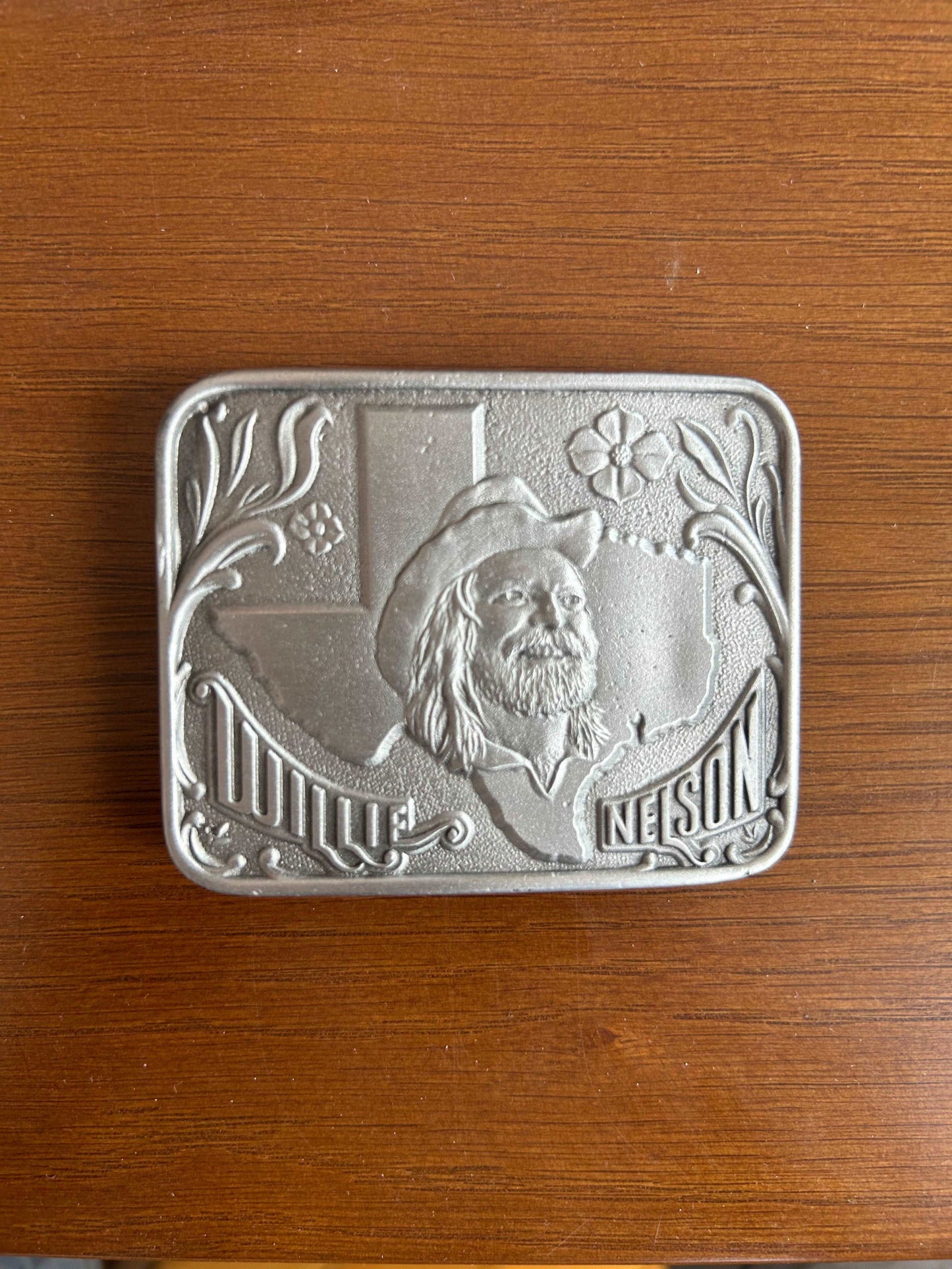 1970s Willie Nelson Buckle - LFDW