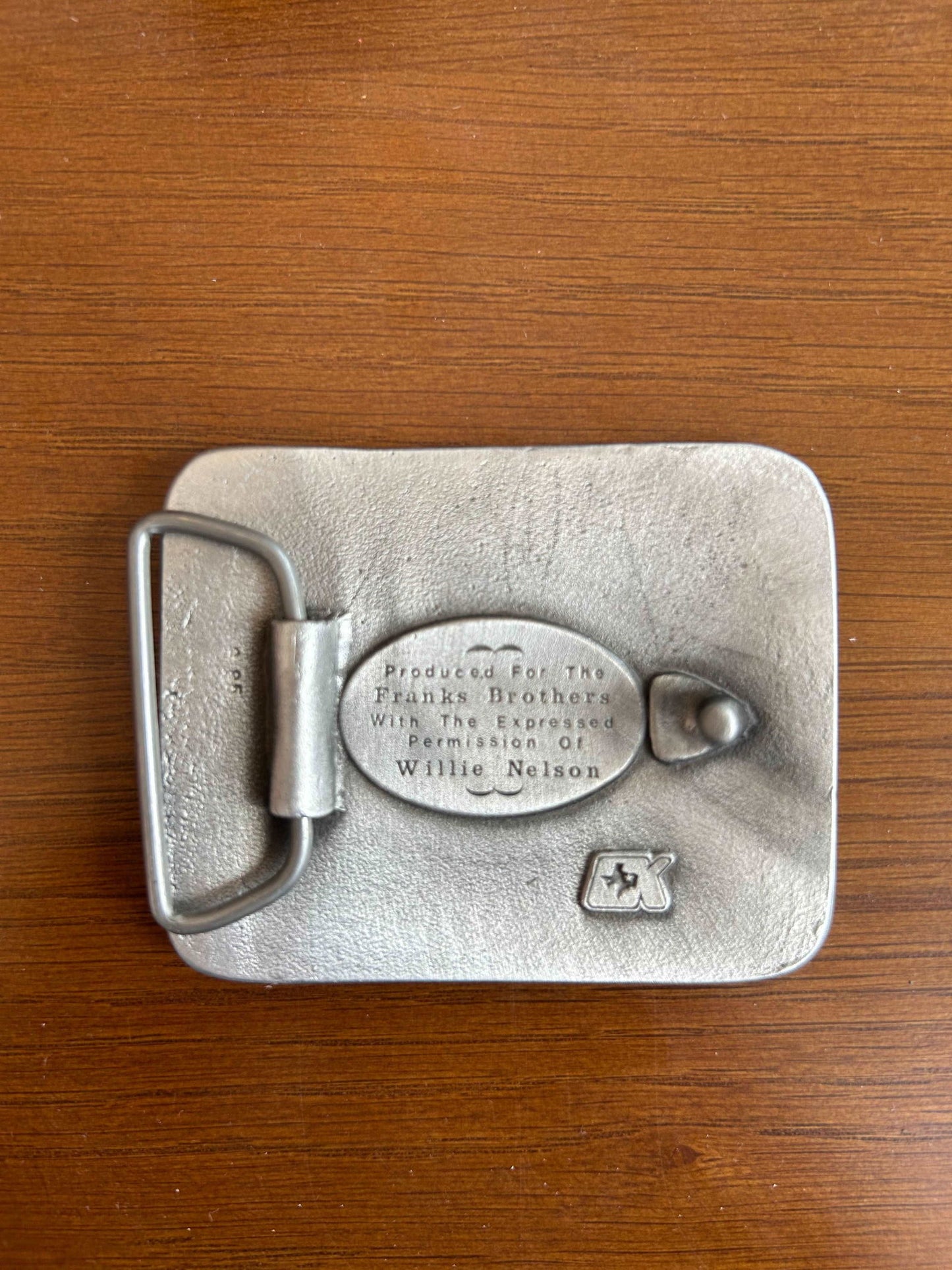 1970s Willie Nelson Buckle - LFDW