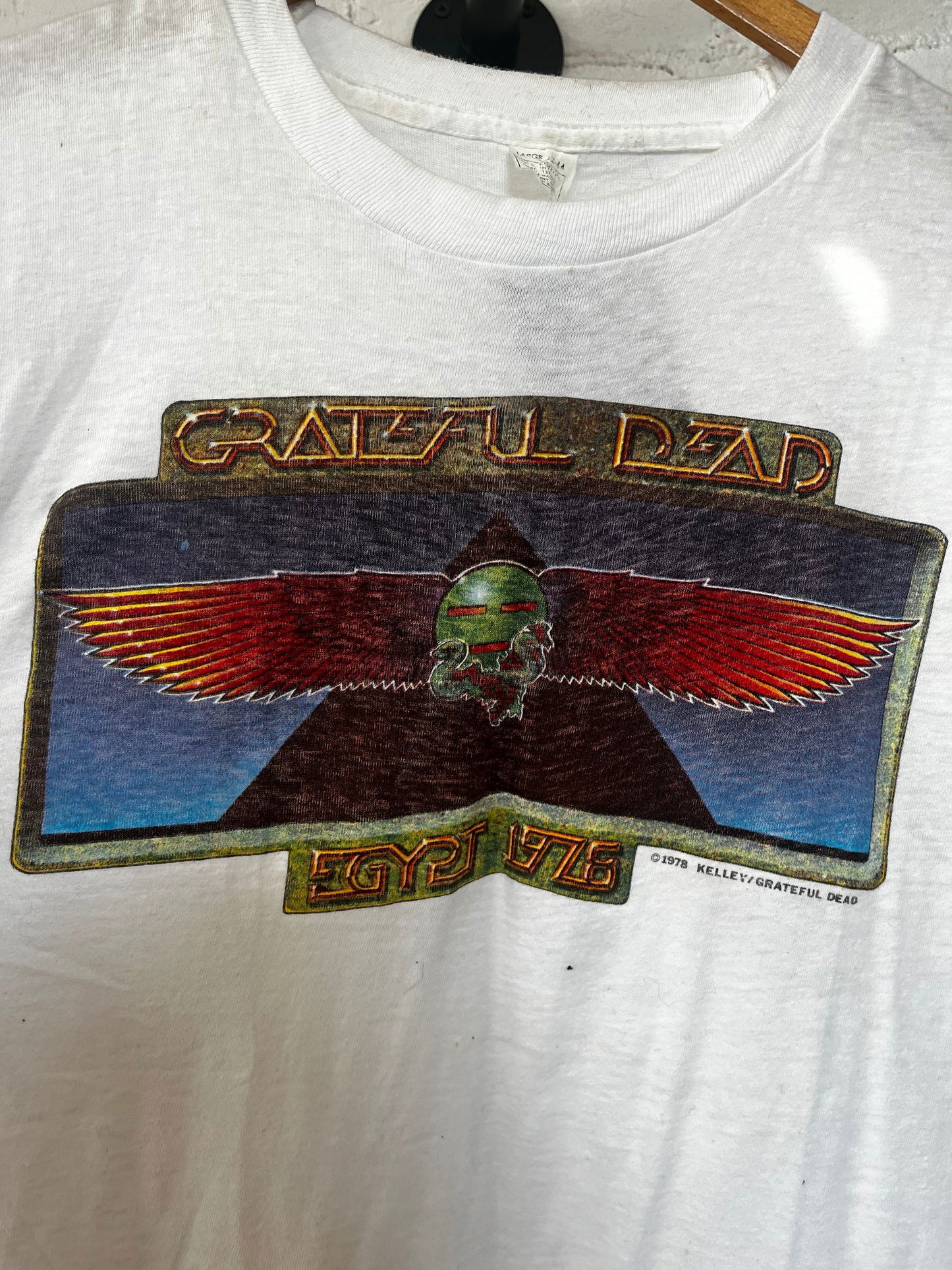 1978 Grateful Dead Egypt Tour Tee Size - M - LFDW