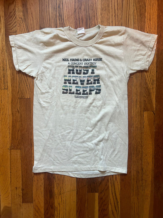 1979 Neil Young Rust Never Sleeps Tee Size - Large - LFDW