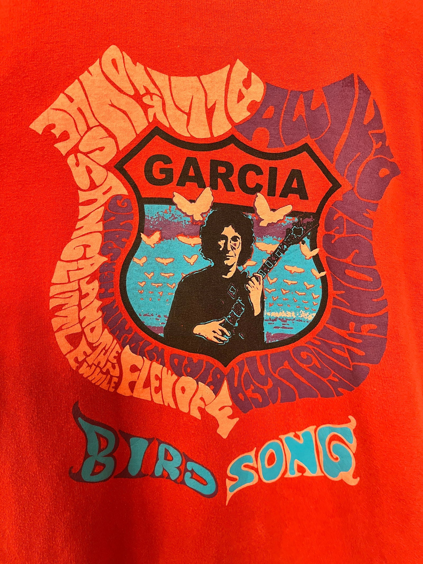 1980’s Garcia Bird Song Tee Size-M - LFDW