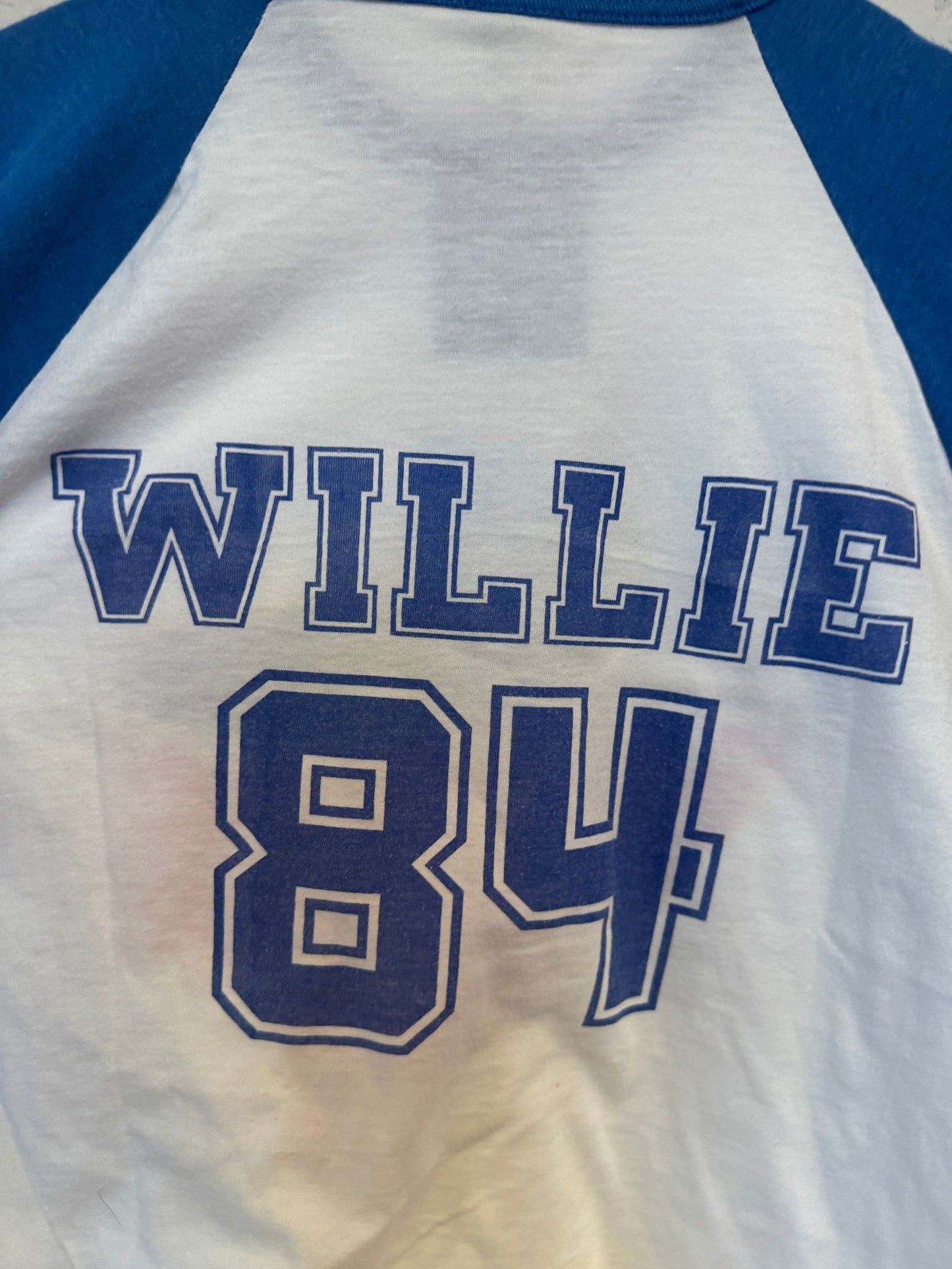 1984 Willie Nelson Raglan Size - M - LFDW