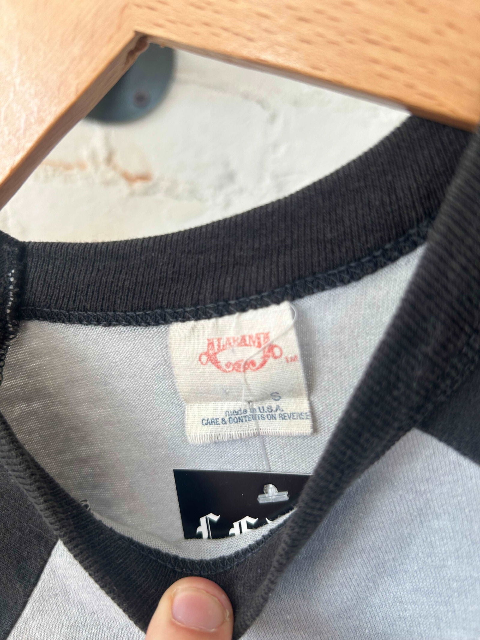 1986 Alabama The Touch Raglan Size - S - LFDW