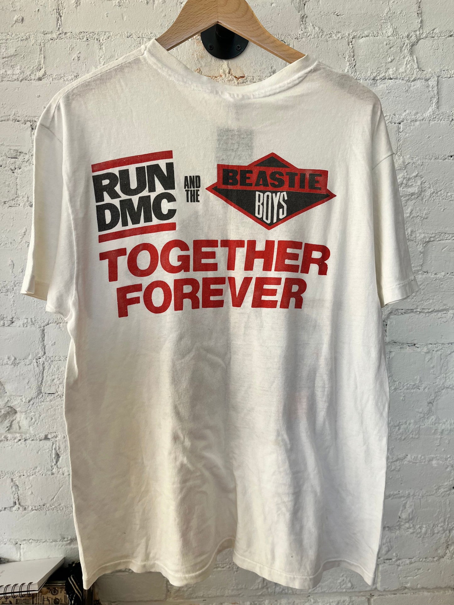 1987 Run Dmc and the Beastie Boys Together Forever Tee Size- XL - LFDW