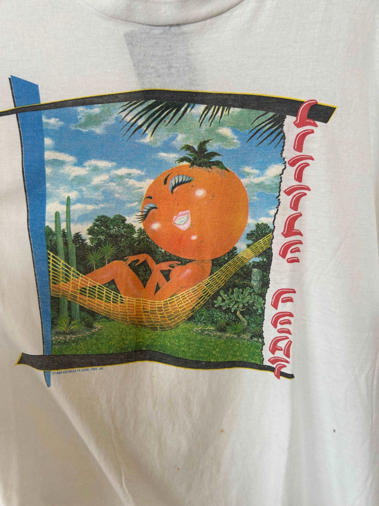 1988 Little Feat Rocket In My Pocket Tee Size - L - LFDW