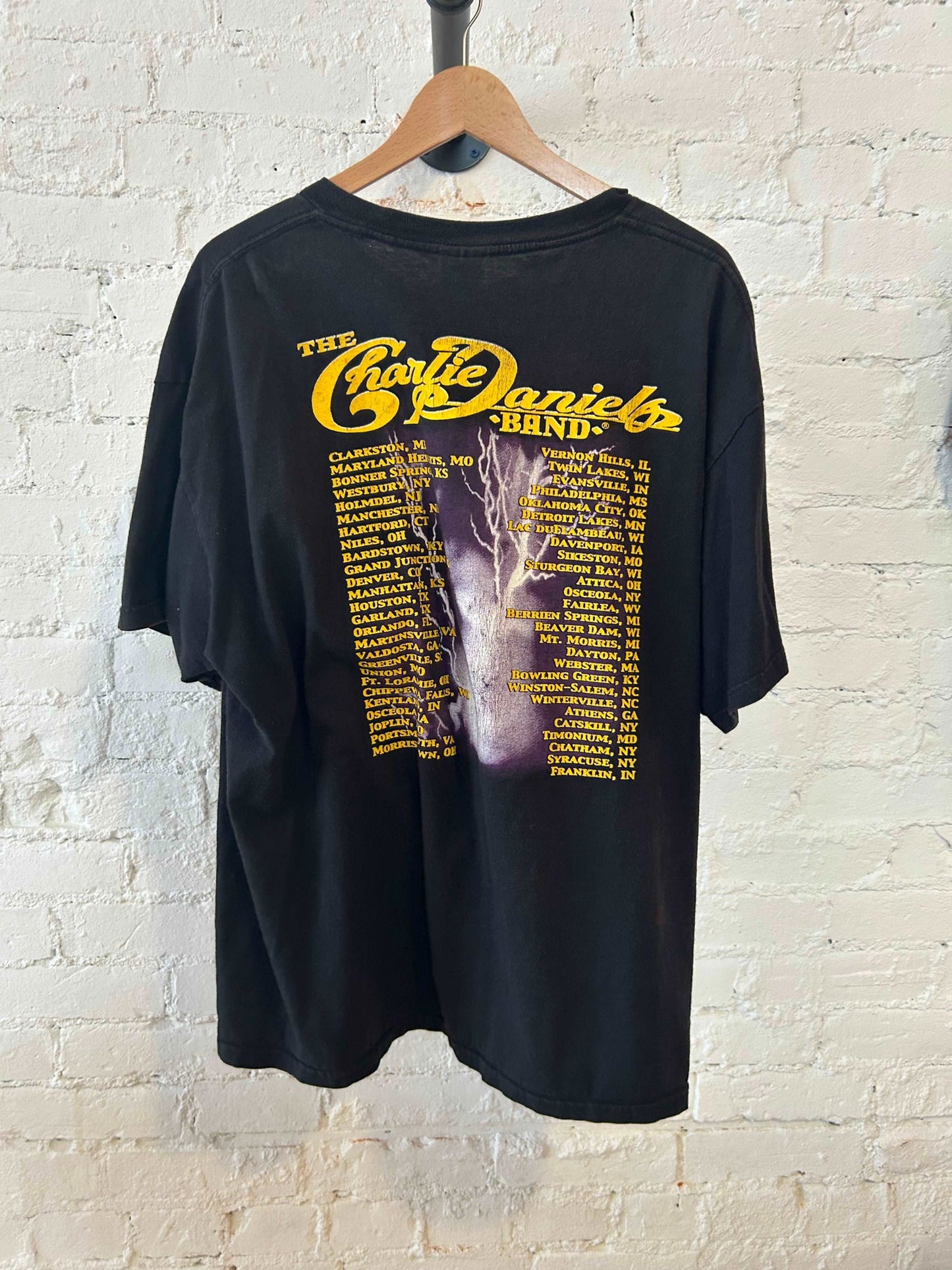 1990s Charlie Daniel’s Tour Tee Size - XL - LFDW