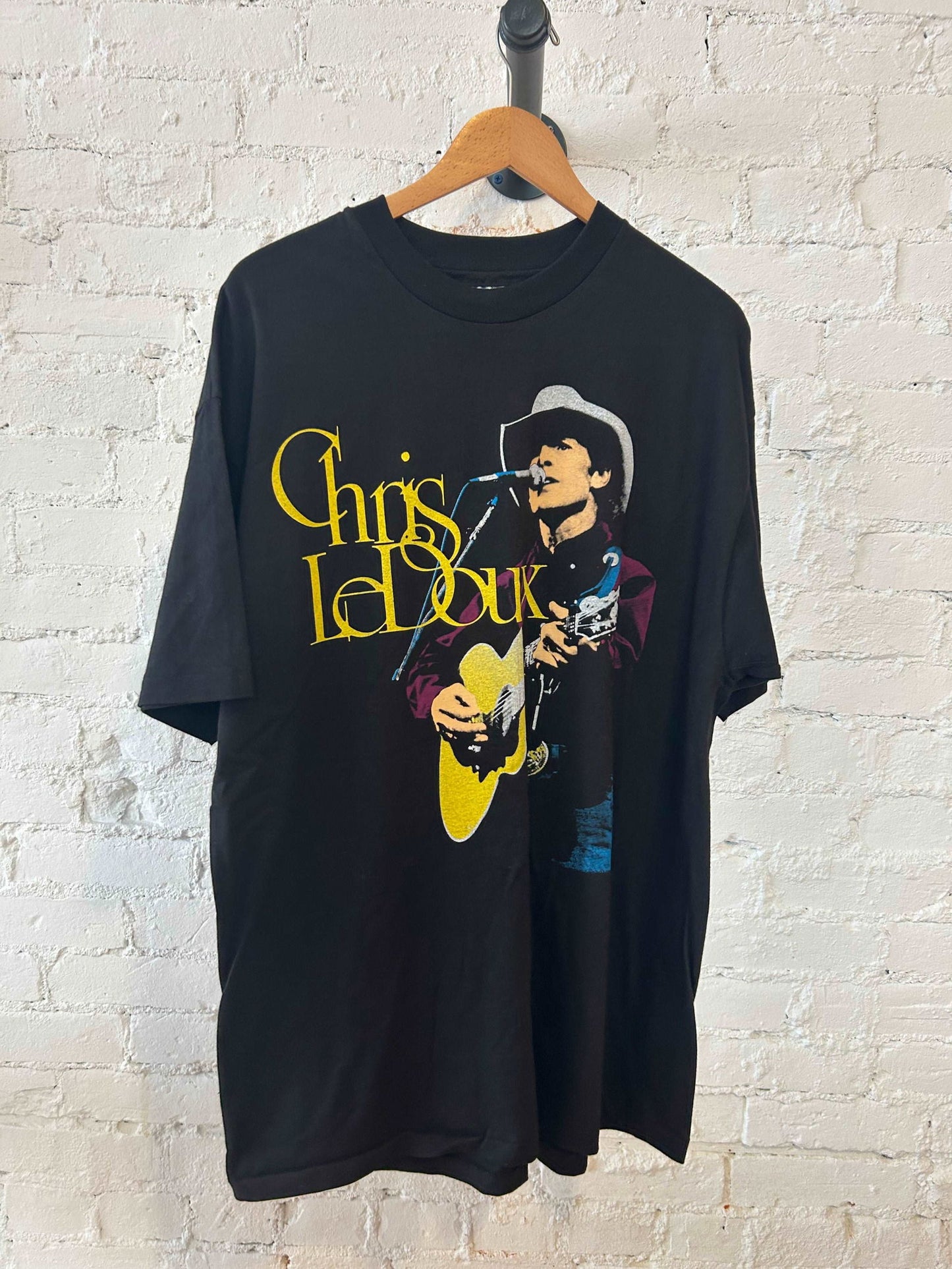 1990s Chris LeDoux Rodeo Rock N Roll Tee Size - XL - LFDW