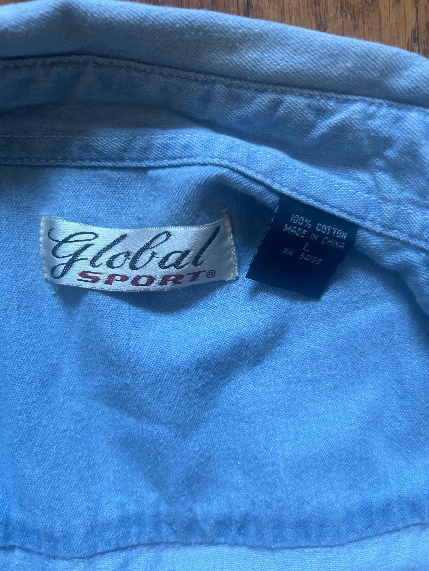 1990s DAC Demin Shirt Size - Large - LFDW