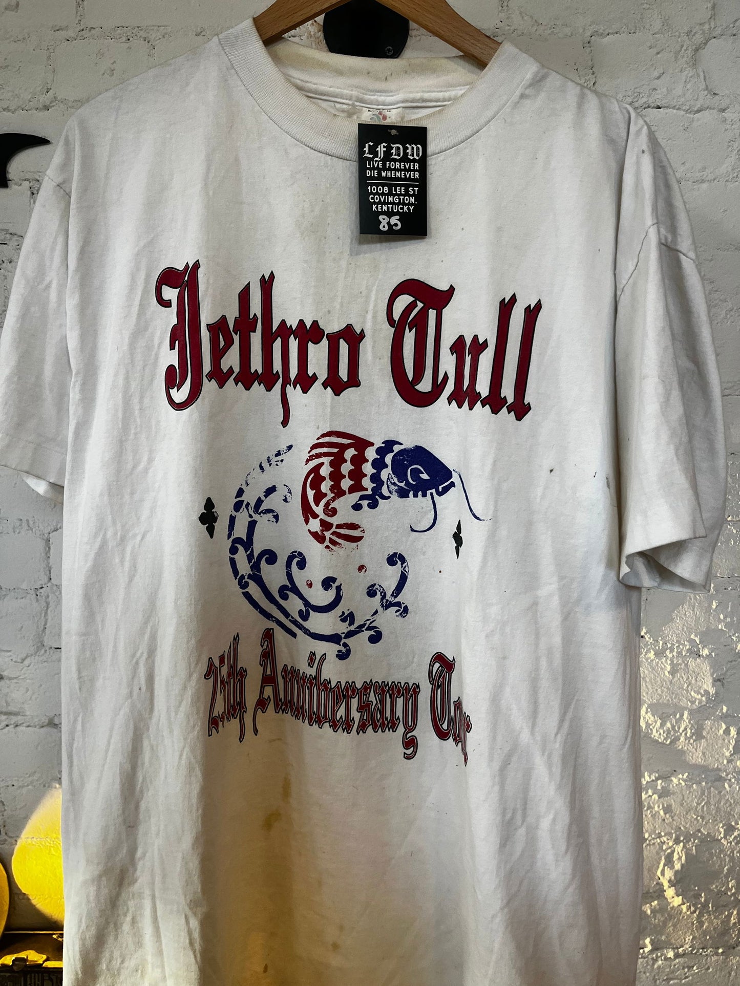 1993 Jethro Tull Tour Tee Size-L - LFDW