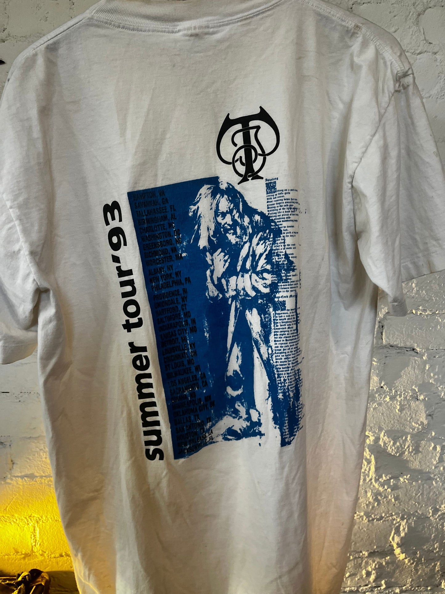 1993 Jethro Tull Tour Tee Size-L - LFDW