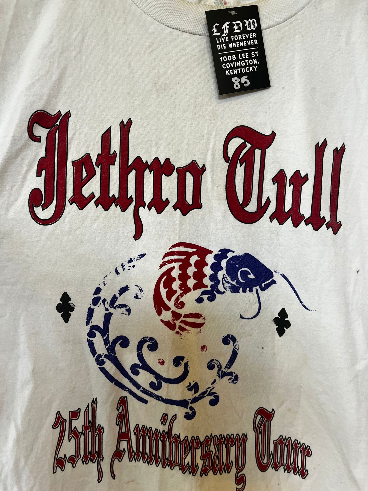 1993 Jethro Tull Tour Tee Size-L - LFDW