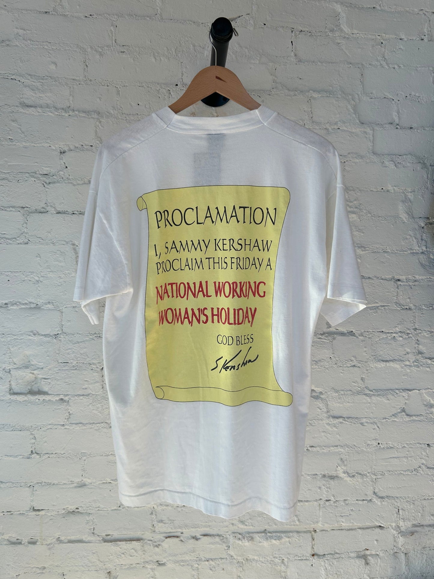 1994 Sammy Kershaw Tee Size - XL - LFDW