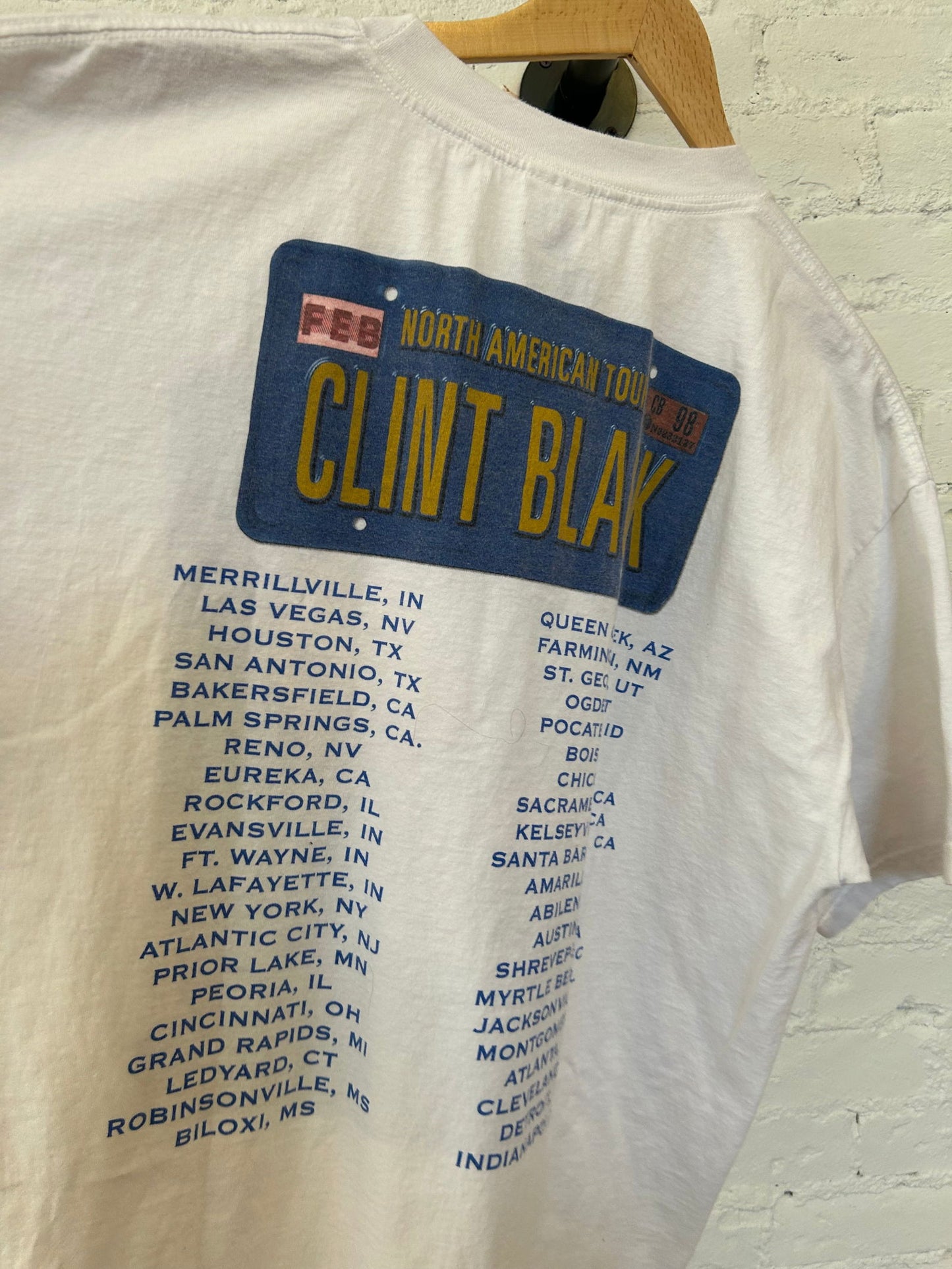 1998 Clint Black Tee Size - XL - LFDW