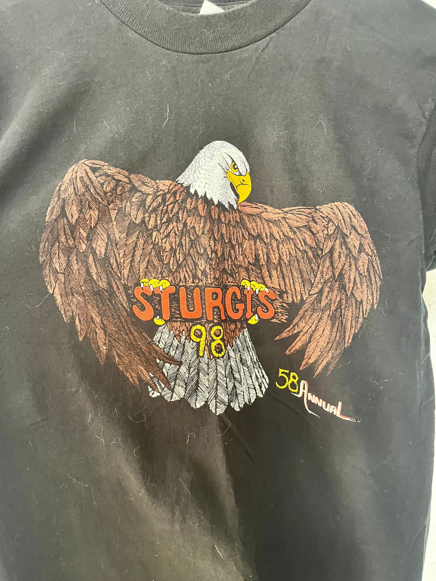 1998 Sturgis 58th Annual Tee Size- M - LFDW