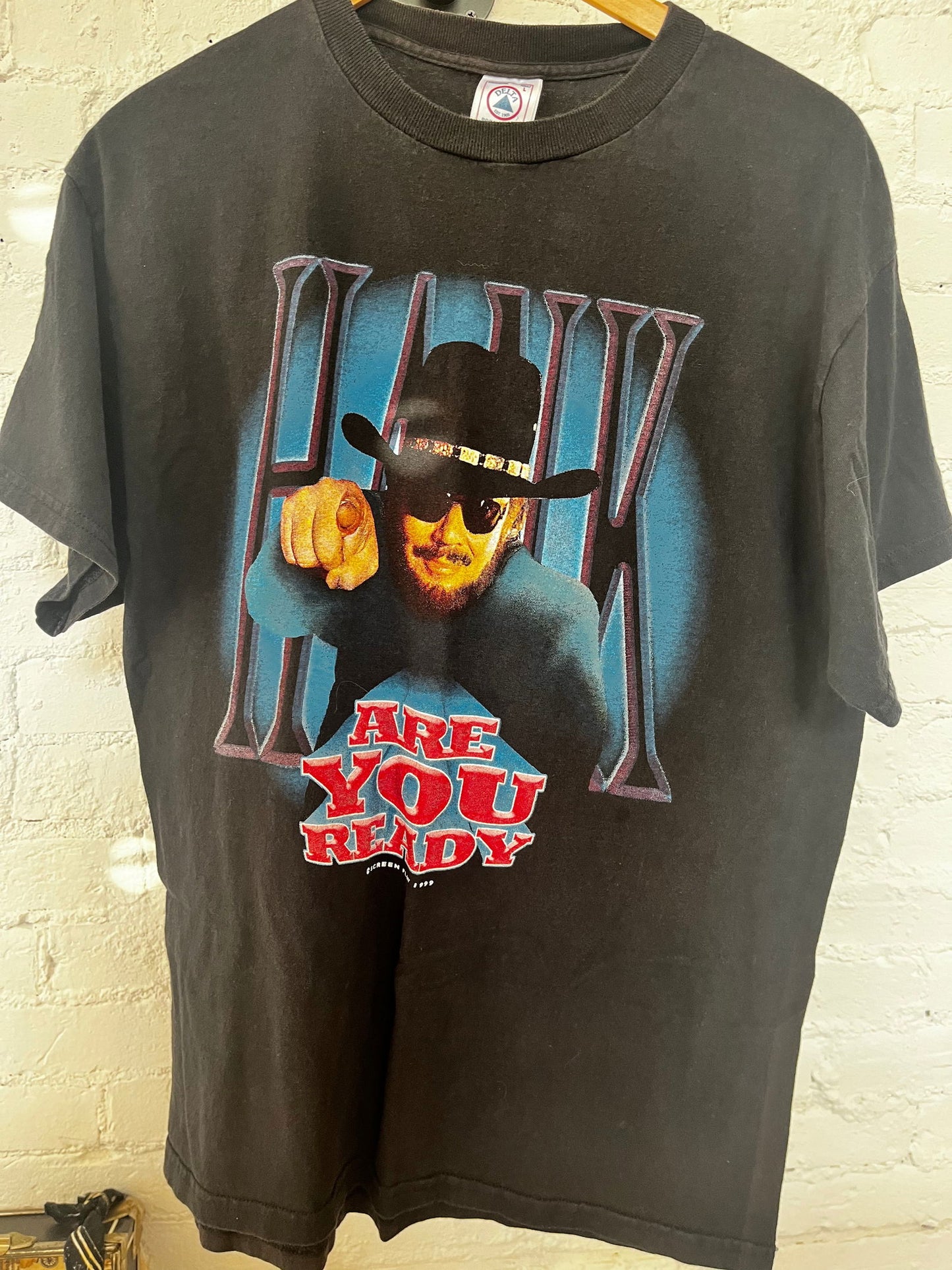 1999 Hank Williams Are You Ready Tour Tee Size- L - LFDW