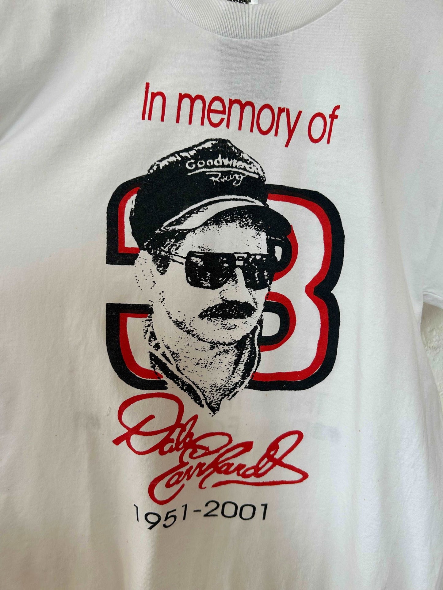 2001 In Memory of Dale Tee Size - L - LFDW