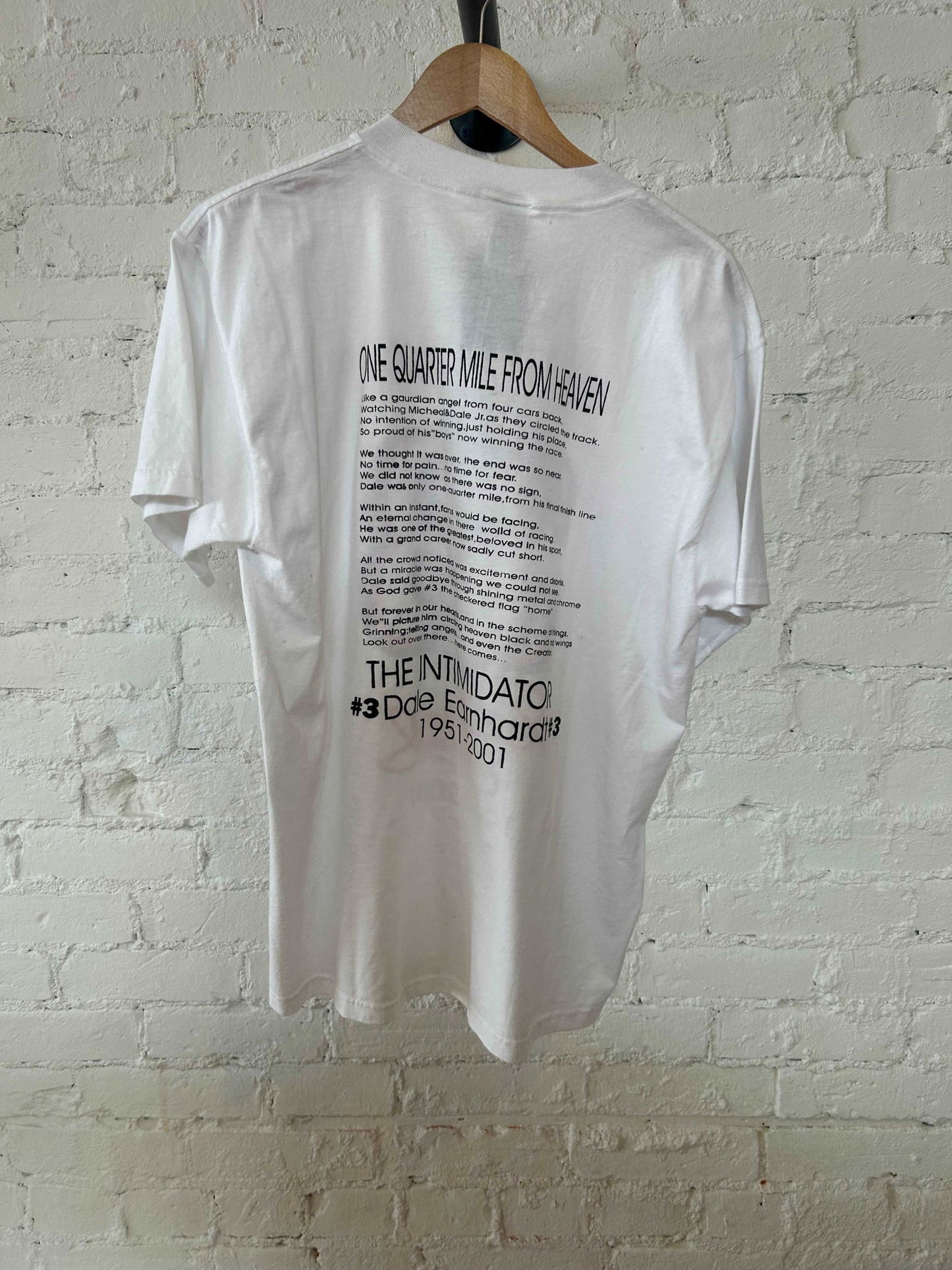2001 In Memory of Dale Tee Size - L - LFDW