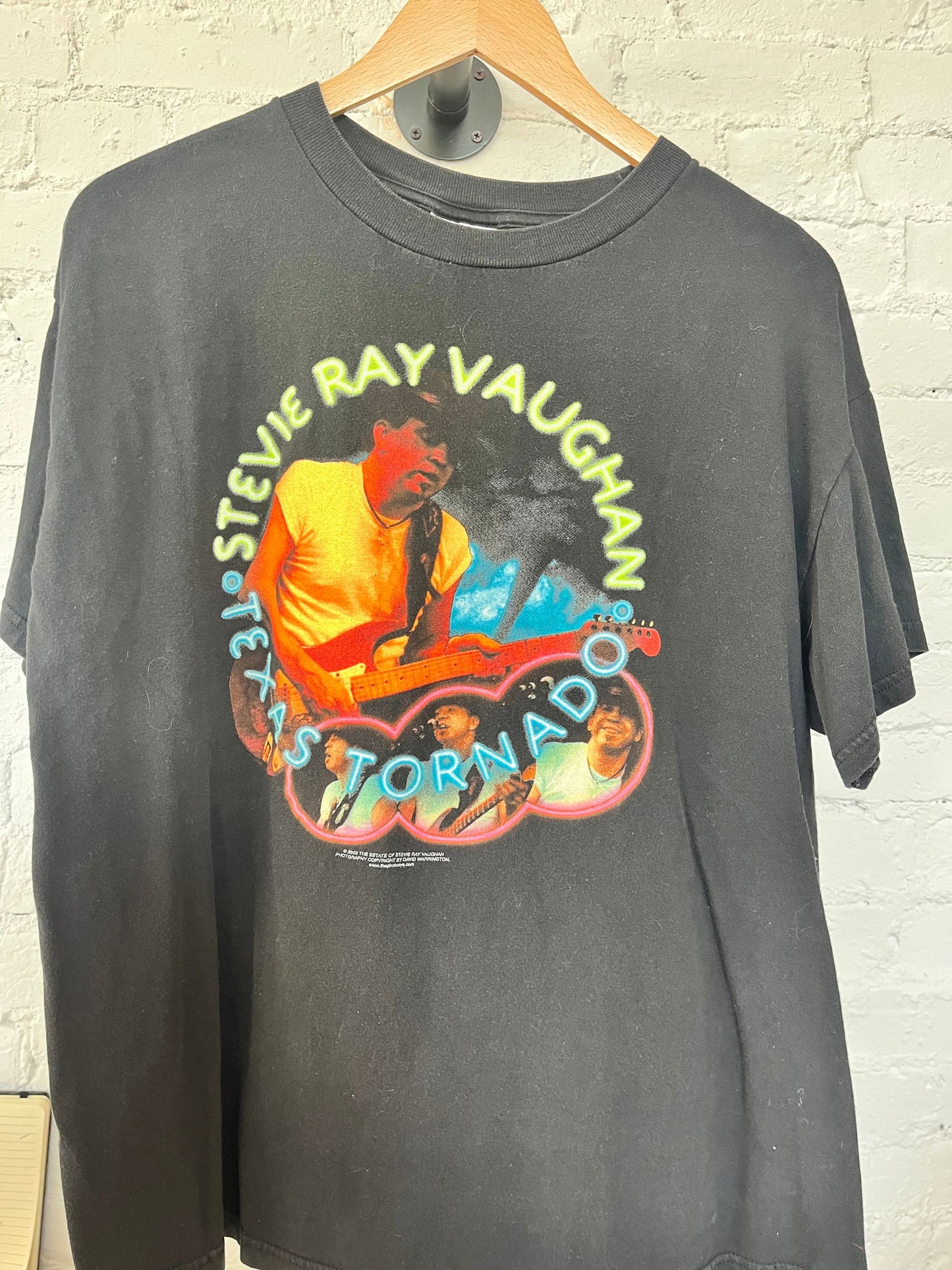 2003 Stevie Ray Vaughan Texas Tornado Tee Size- L - LFDW