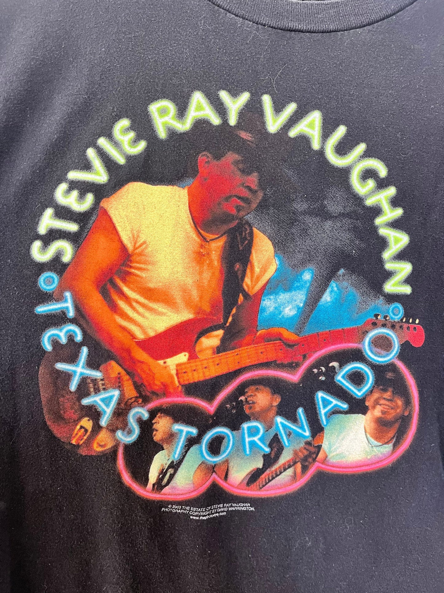 2003 Stevie Ray Vaughan Texas Tornado Tee Size- L - LFDW