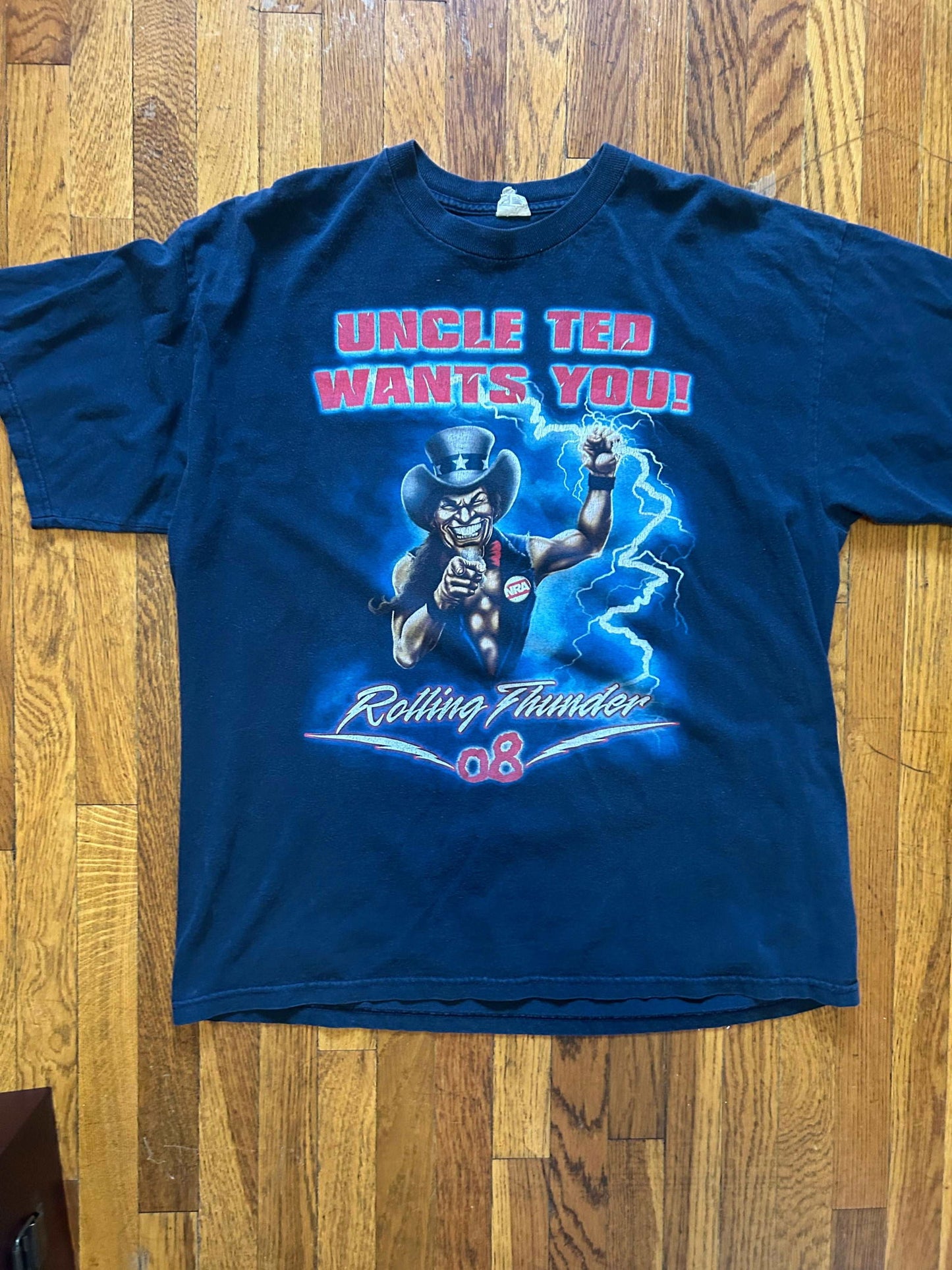 2008 Ted Nugent Tour Tee Size - XL - LFDW