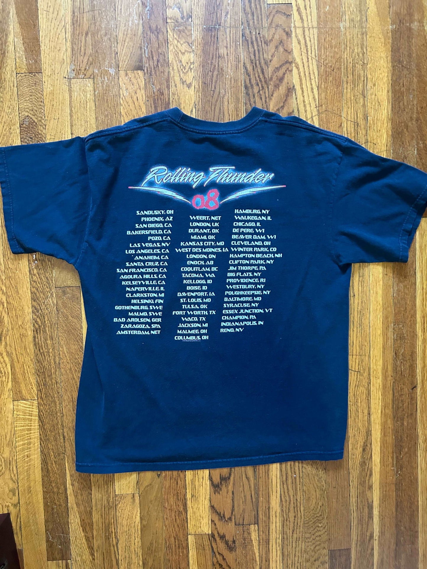 2008 Ted Nugent Tour Tee Size - XL - LFDW