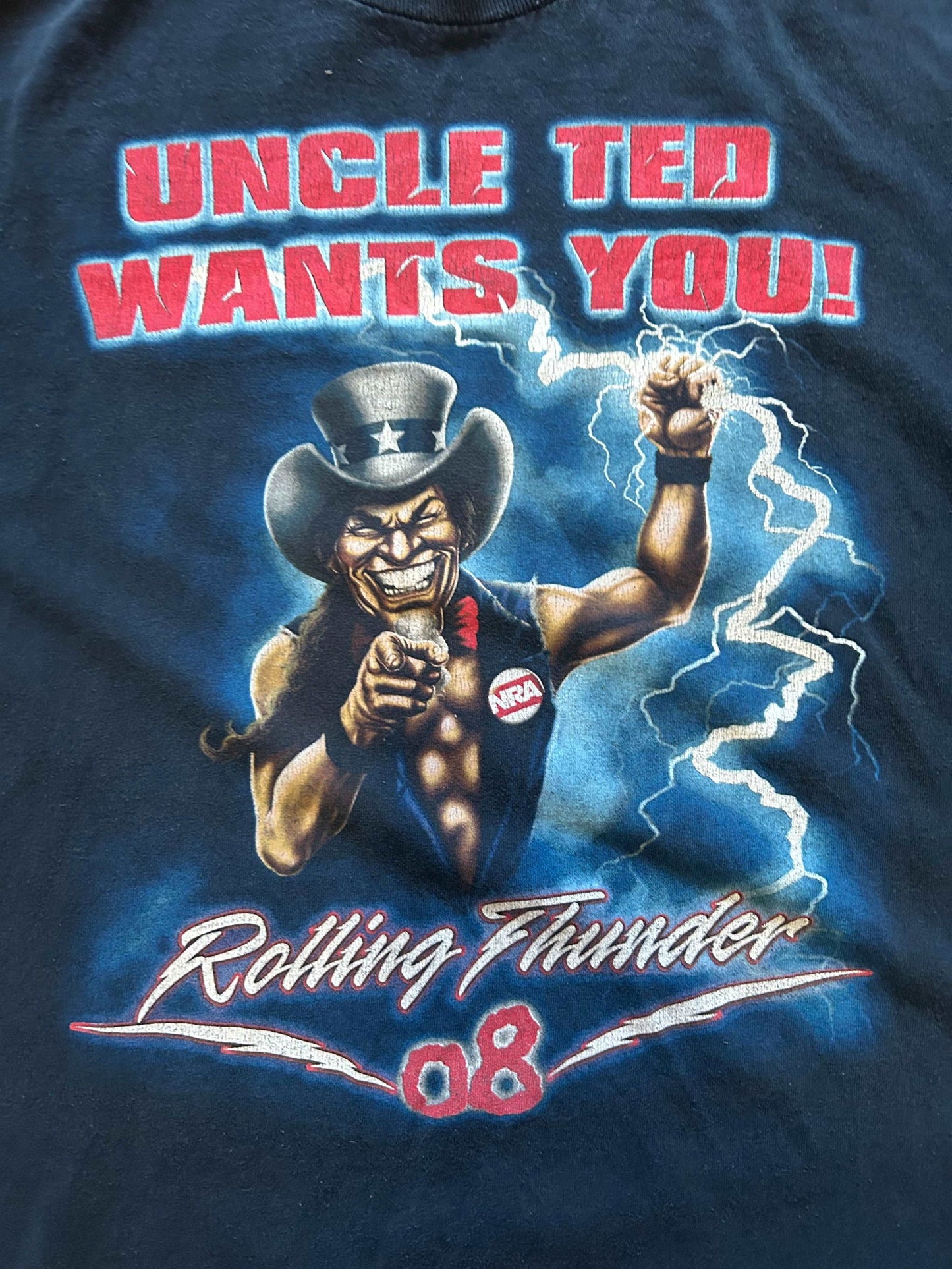 2008 Ted Nugent Tour Tee Size - XL - LFDW