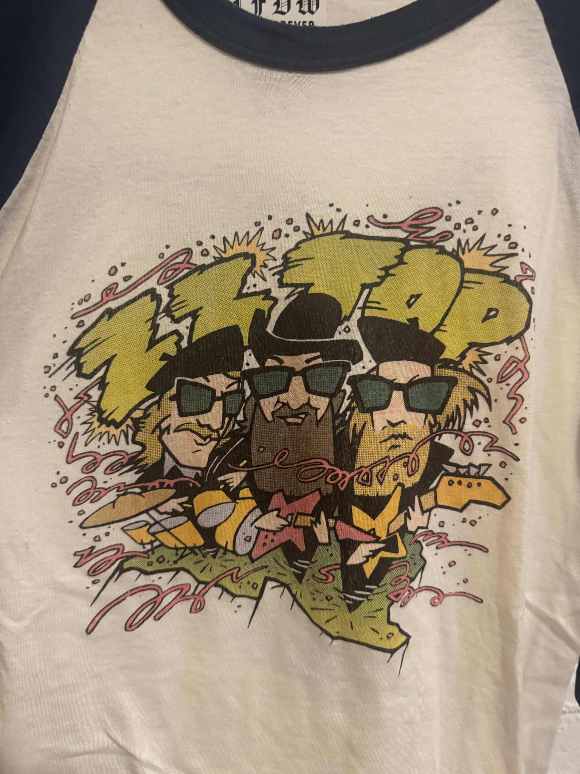 1981 ZZ Top Tour Tee Size - L