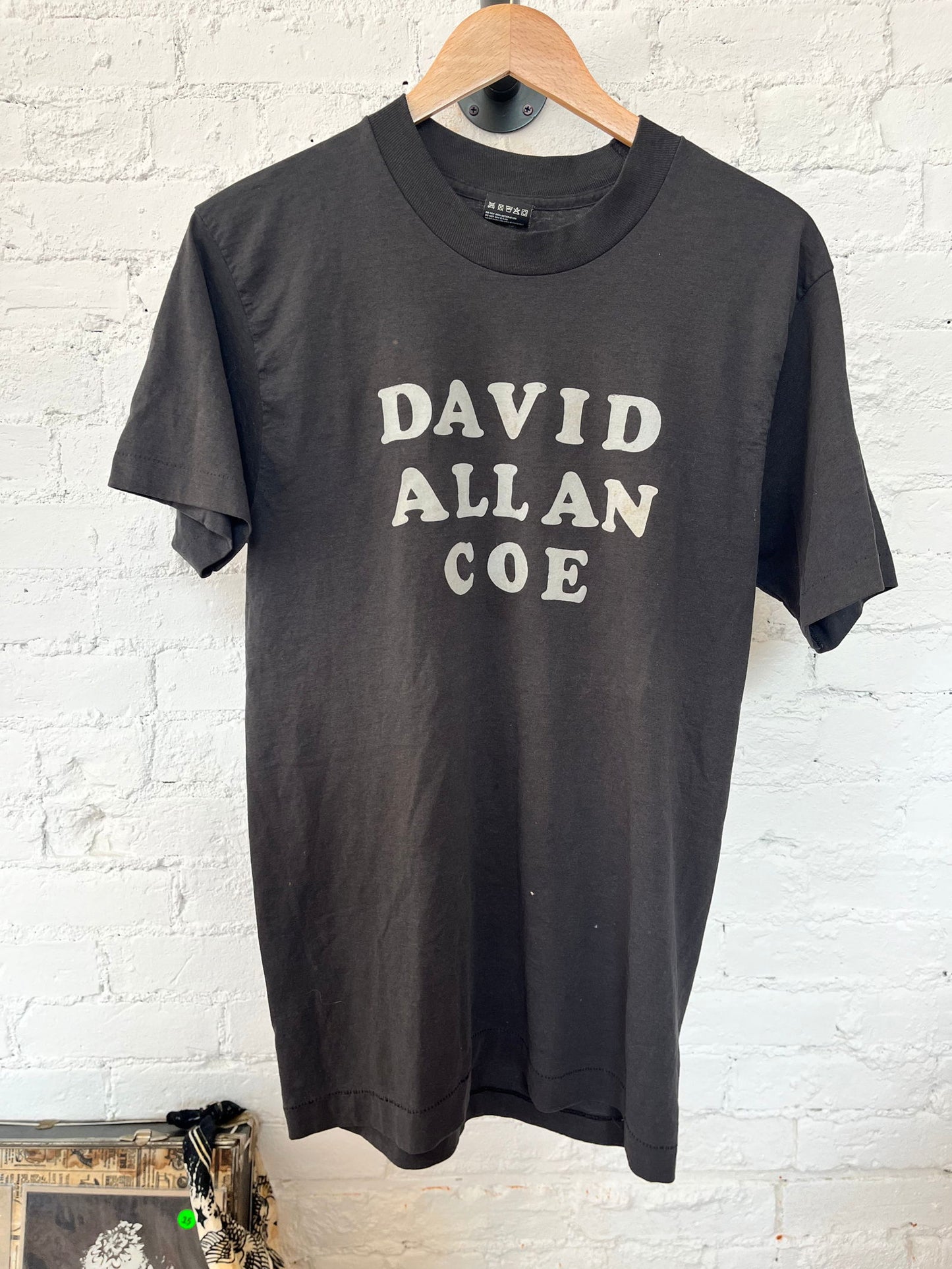 80’s David Allan Coe Video Camera Crew Tee Size- M - LFDW