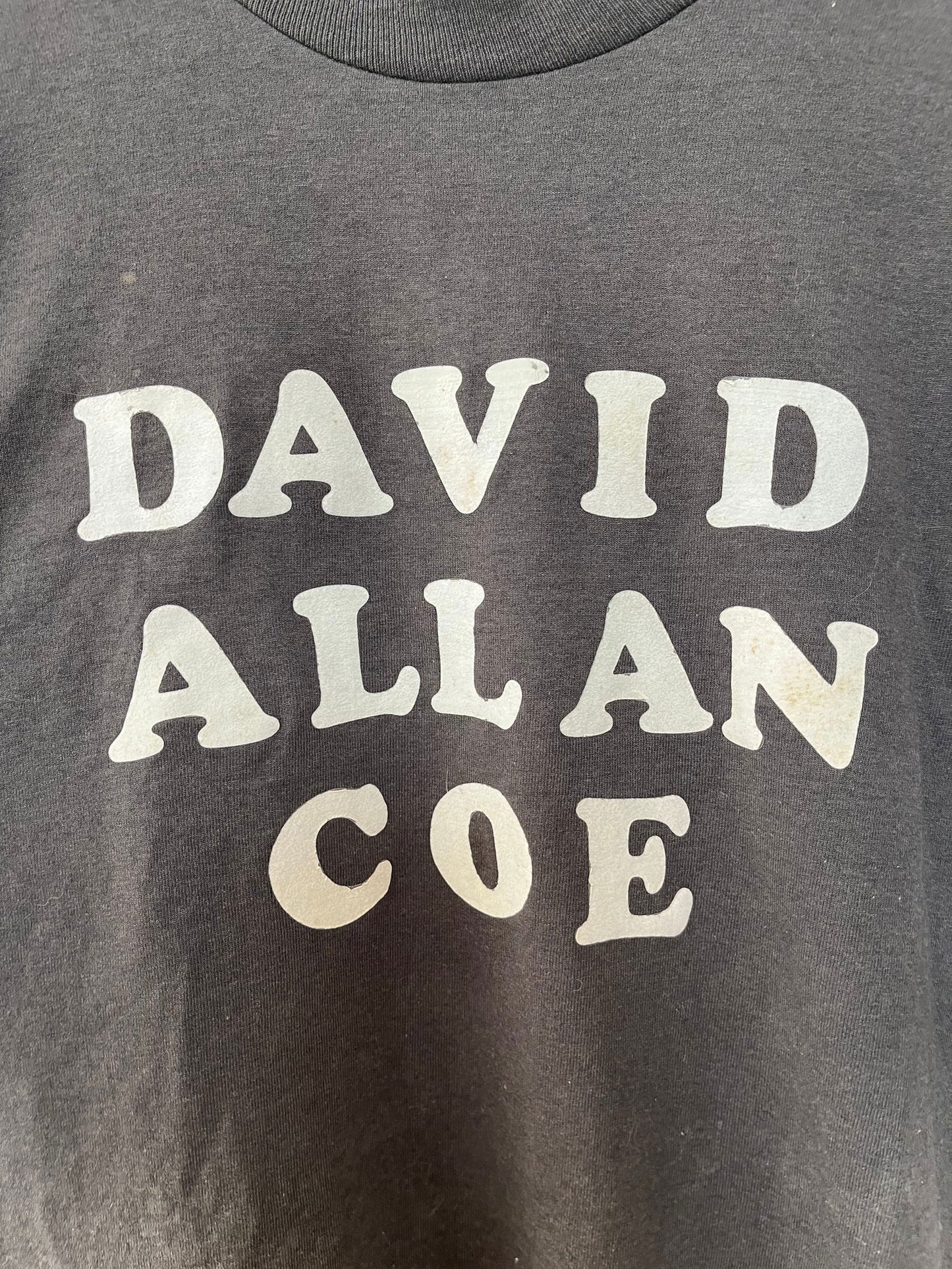 80’s David Allan Coe Video Camera Crew Tee Size- M - LFDW