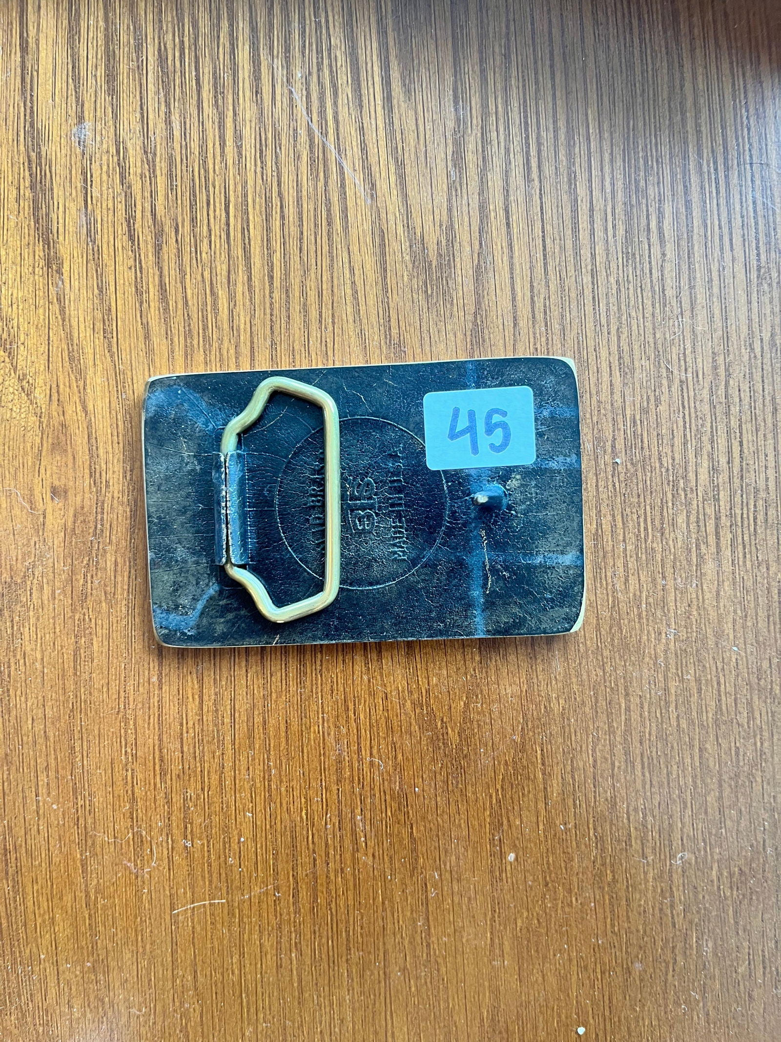 80s Red Man Chewing Tobacco Belt Buckle - LFDW