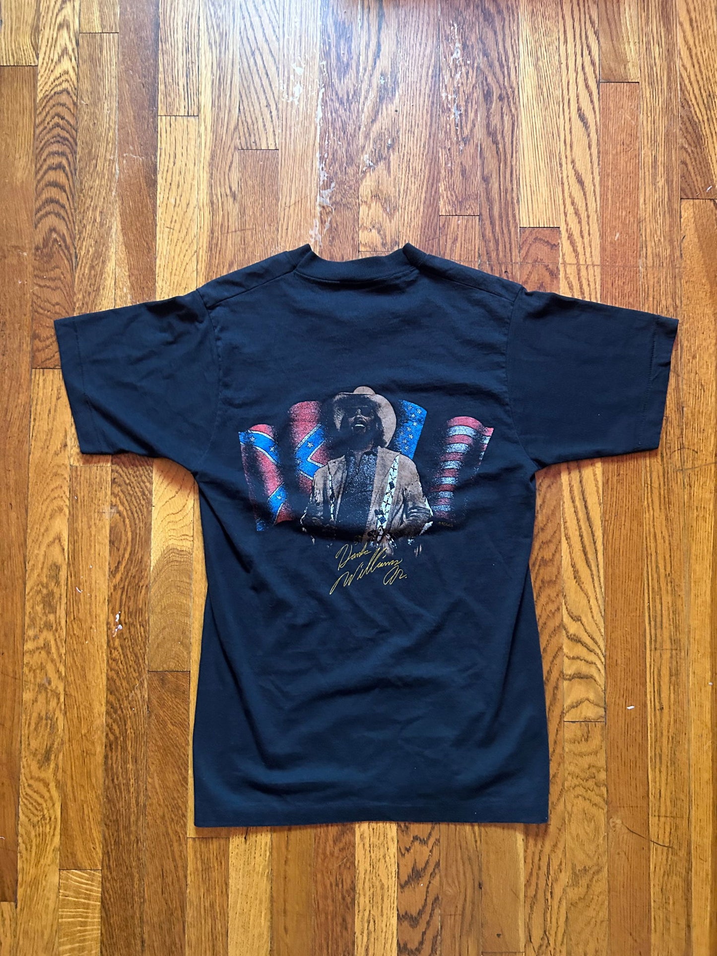 80s/90s Hank Williams Rebel Tee Size - M - LFDW