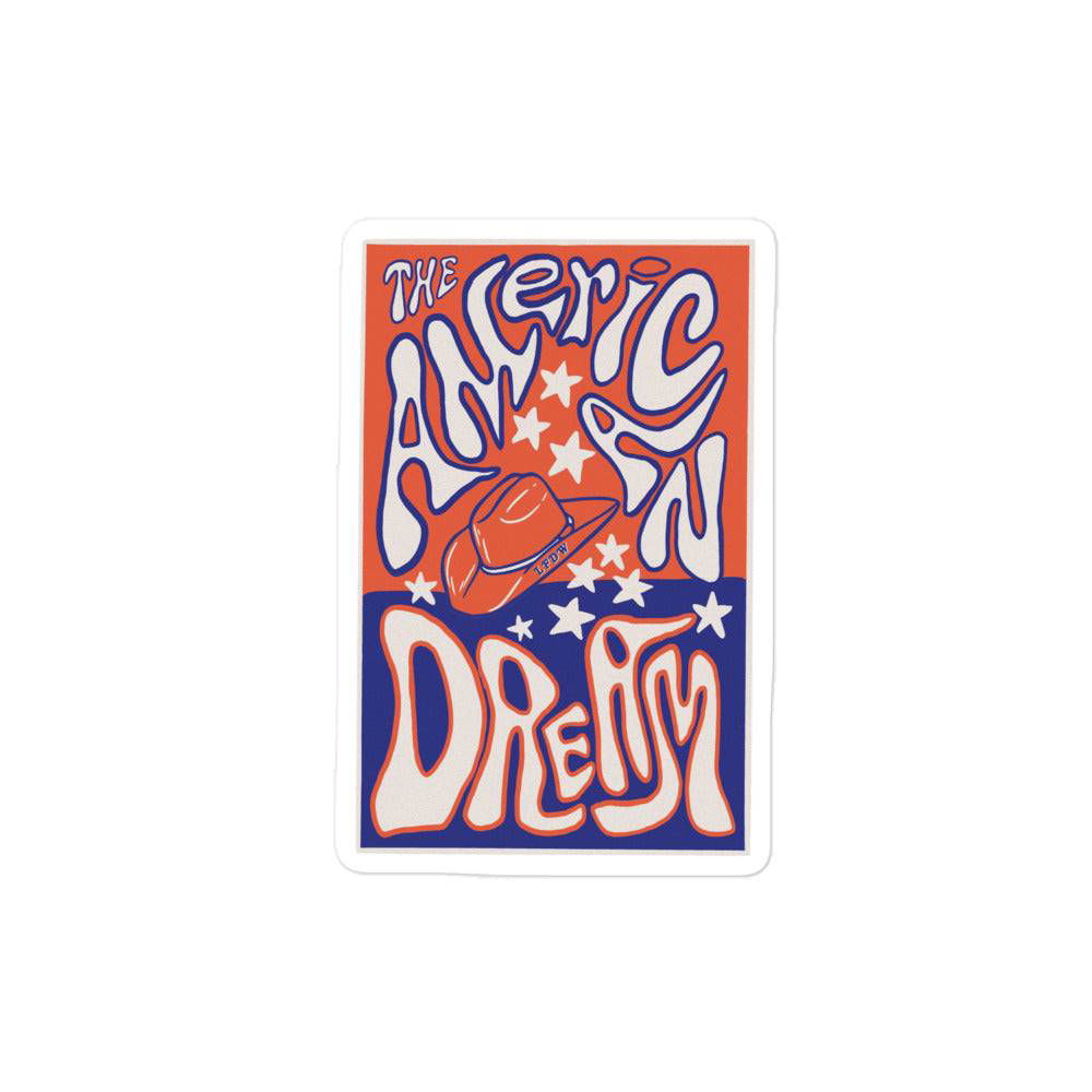 American Dream Stickers - LFDW