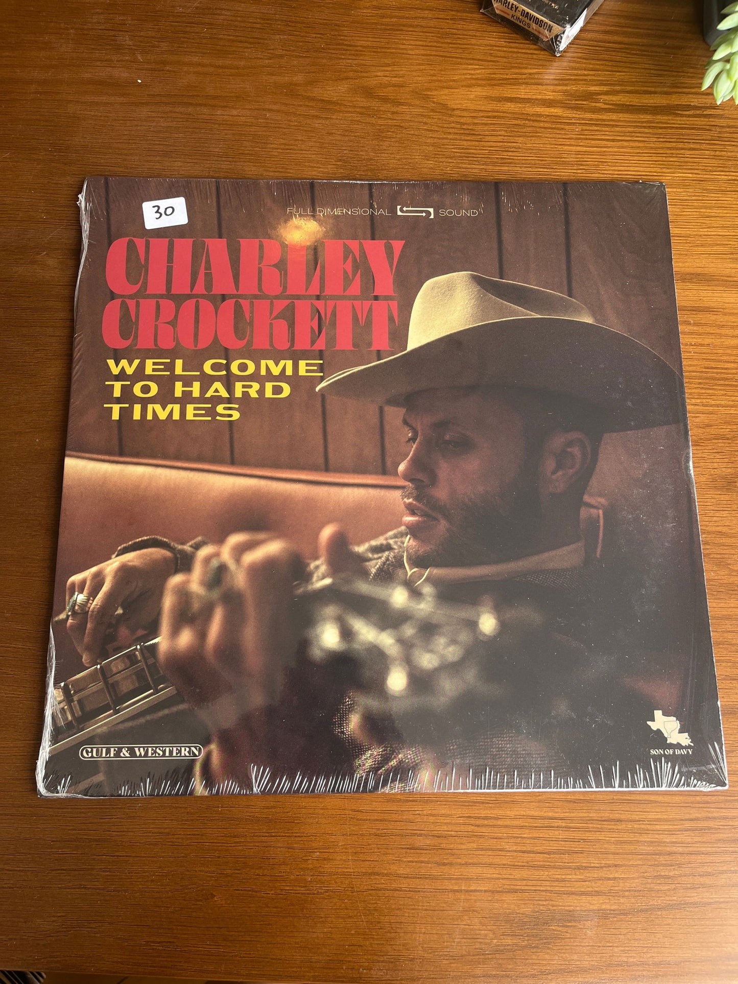 Charley Crockett Welcome To Hard Times Record - LFDW