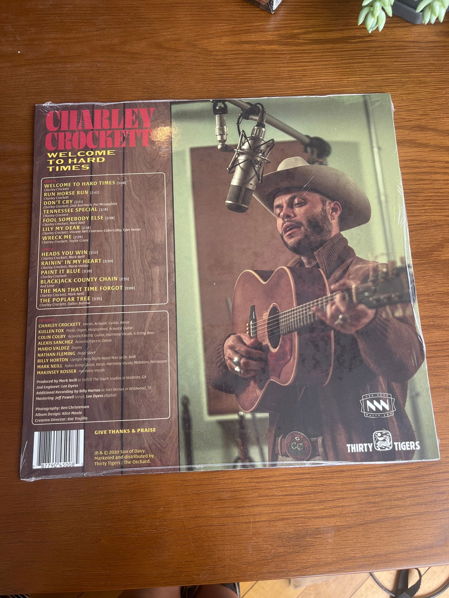Charley Crockett Welcome To Hard Times Record - LFDW