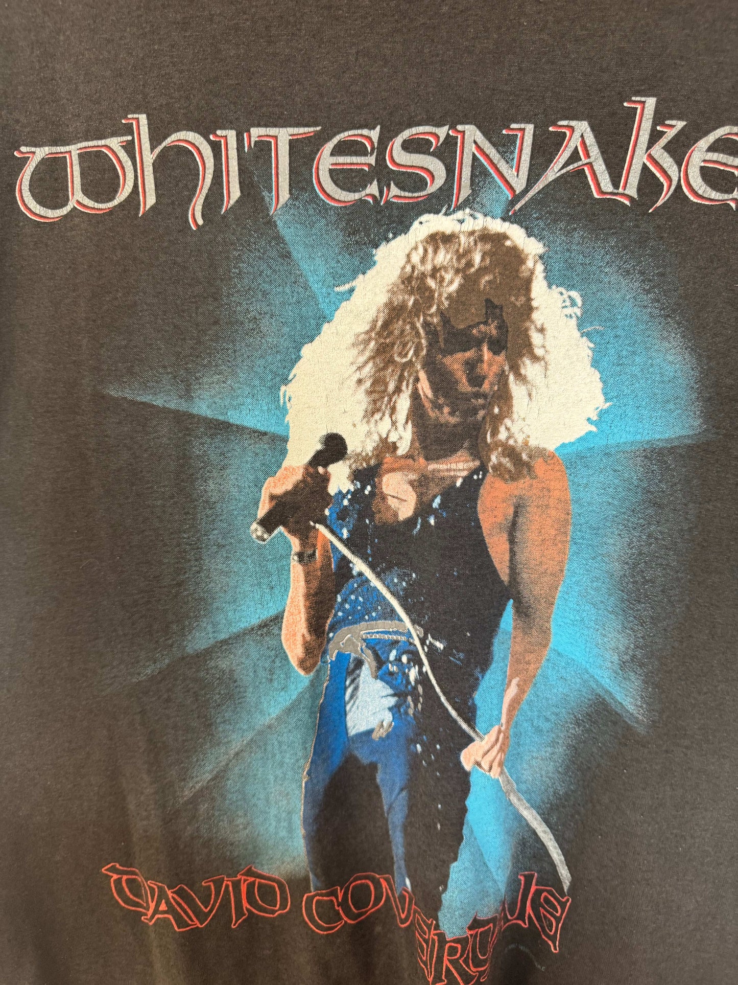 1987 Whitesnake Tour Tee Size - L