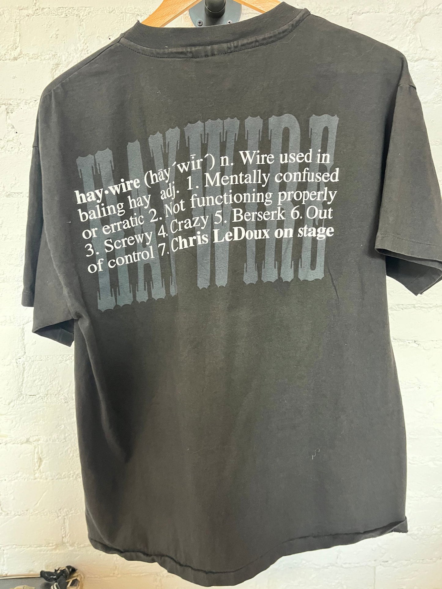Early 90’s Chris Le’Doux Haywire Tee Size- L - LFDW