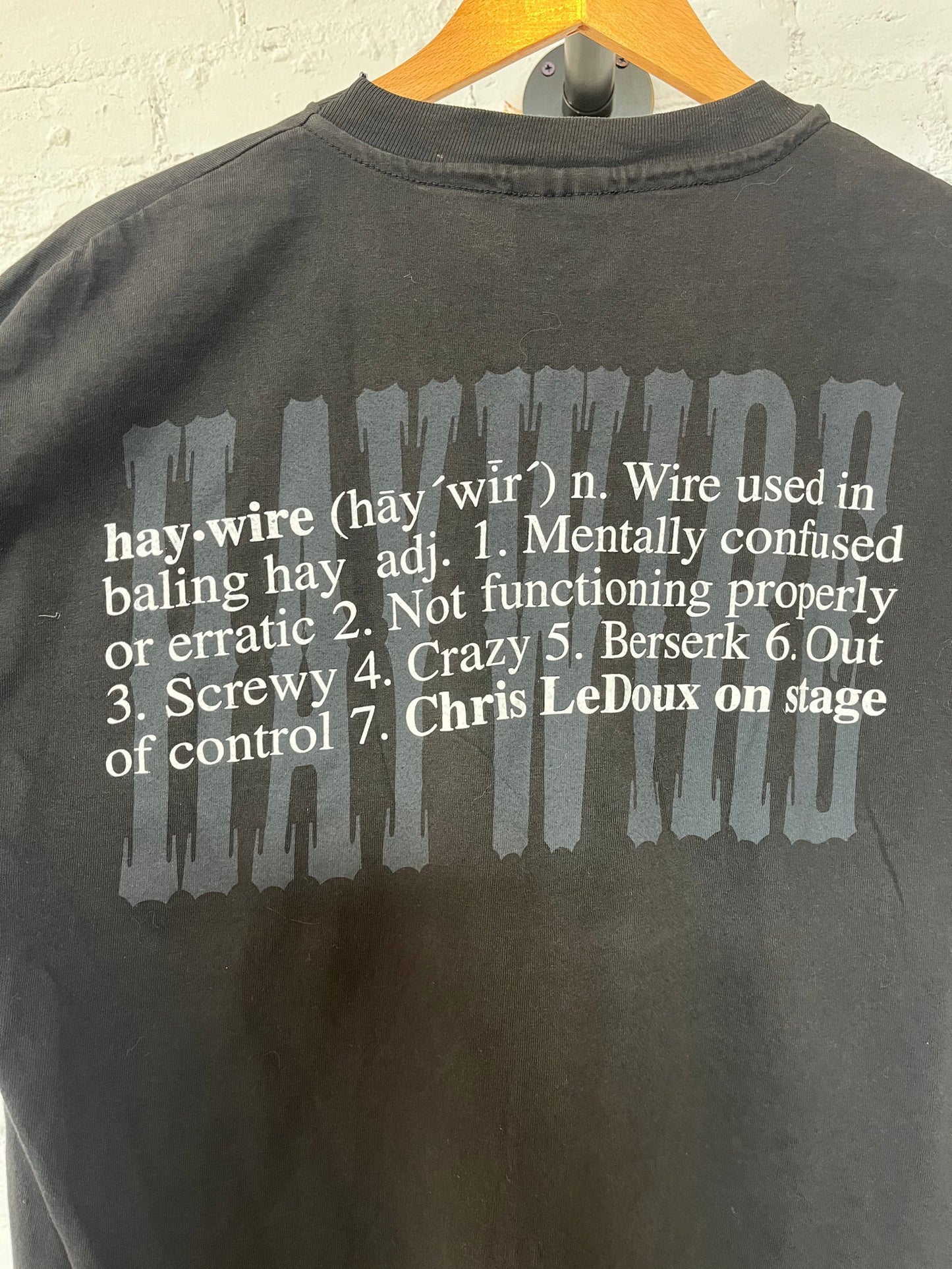 Early 90’s Chris Le’Doux Haywire Tee Size- L - LFDW