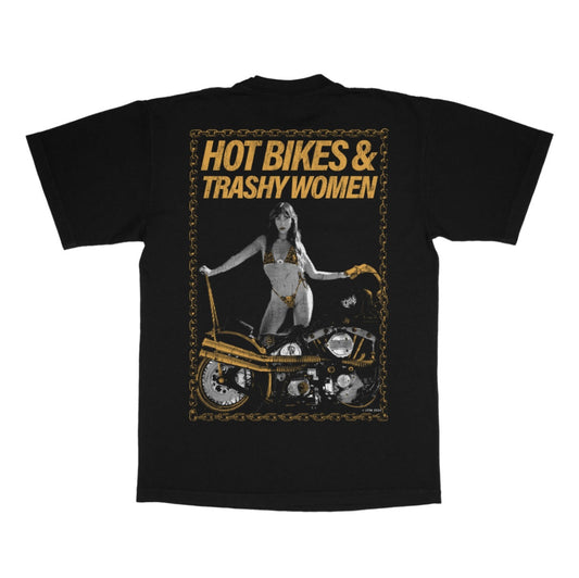 Hot Bikes Trashy Women T-Shirt LFDW