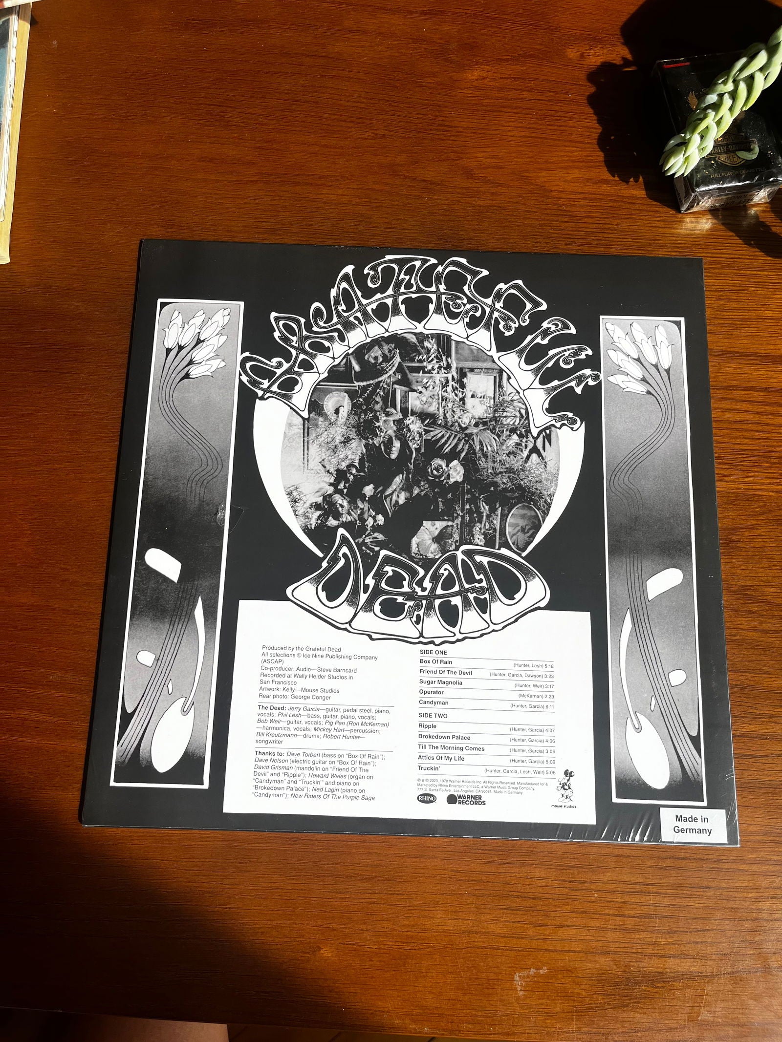 Grateful Dead American Beauty Record - LFDW