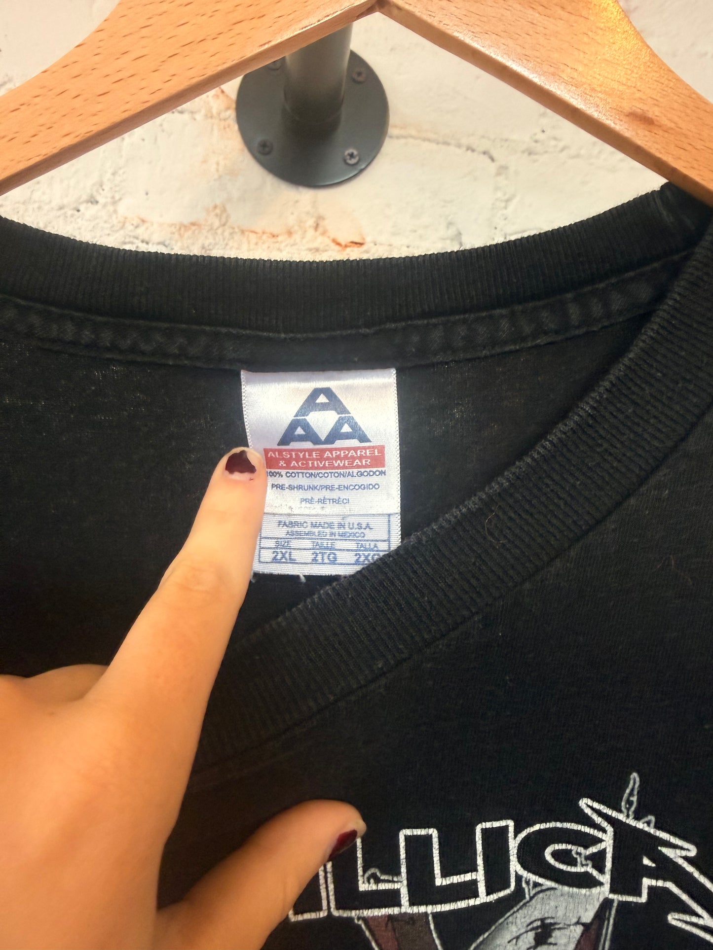 2003 Metallica Etc. Tour Tee Size-2XL LFDW