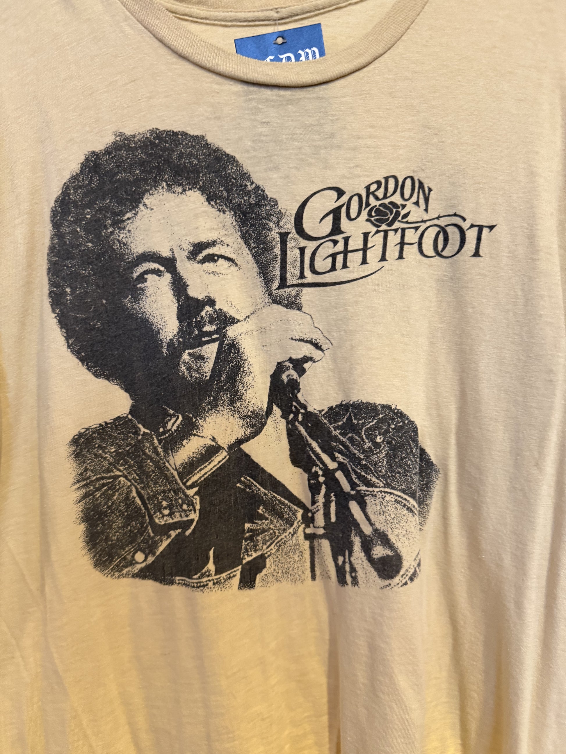 1980’s Gordon Lightfoot Tee Size- Medium LFDW