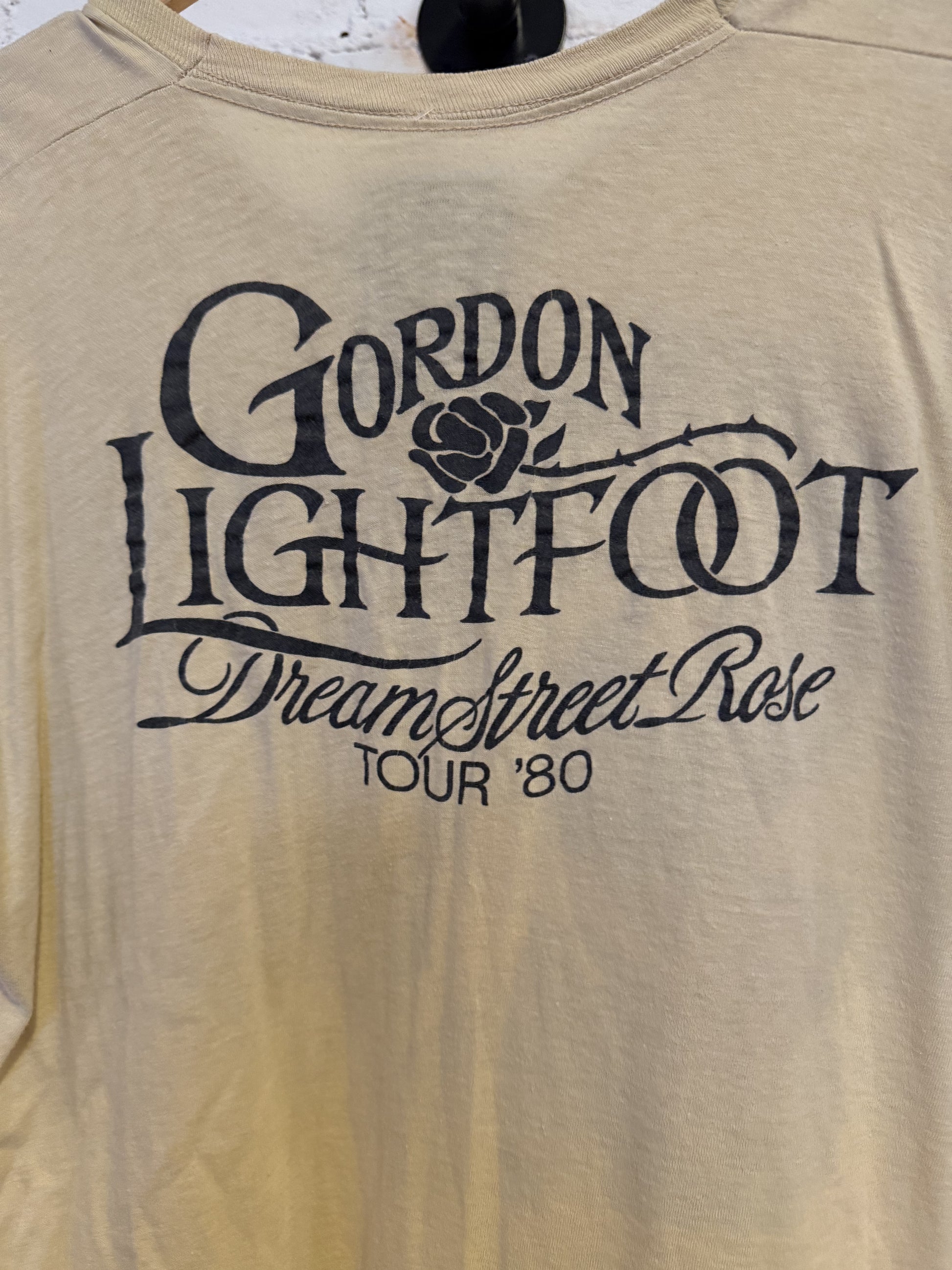 1980’s Gordon Lightfoot Tee Size- Medium LFDW