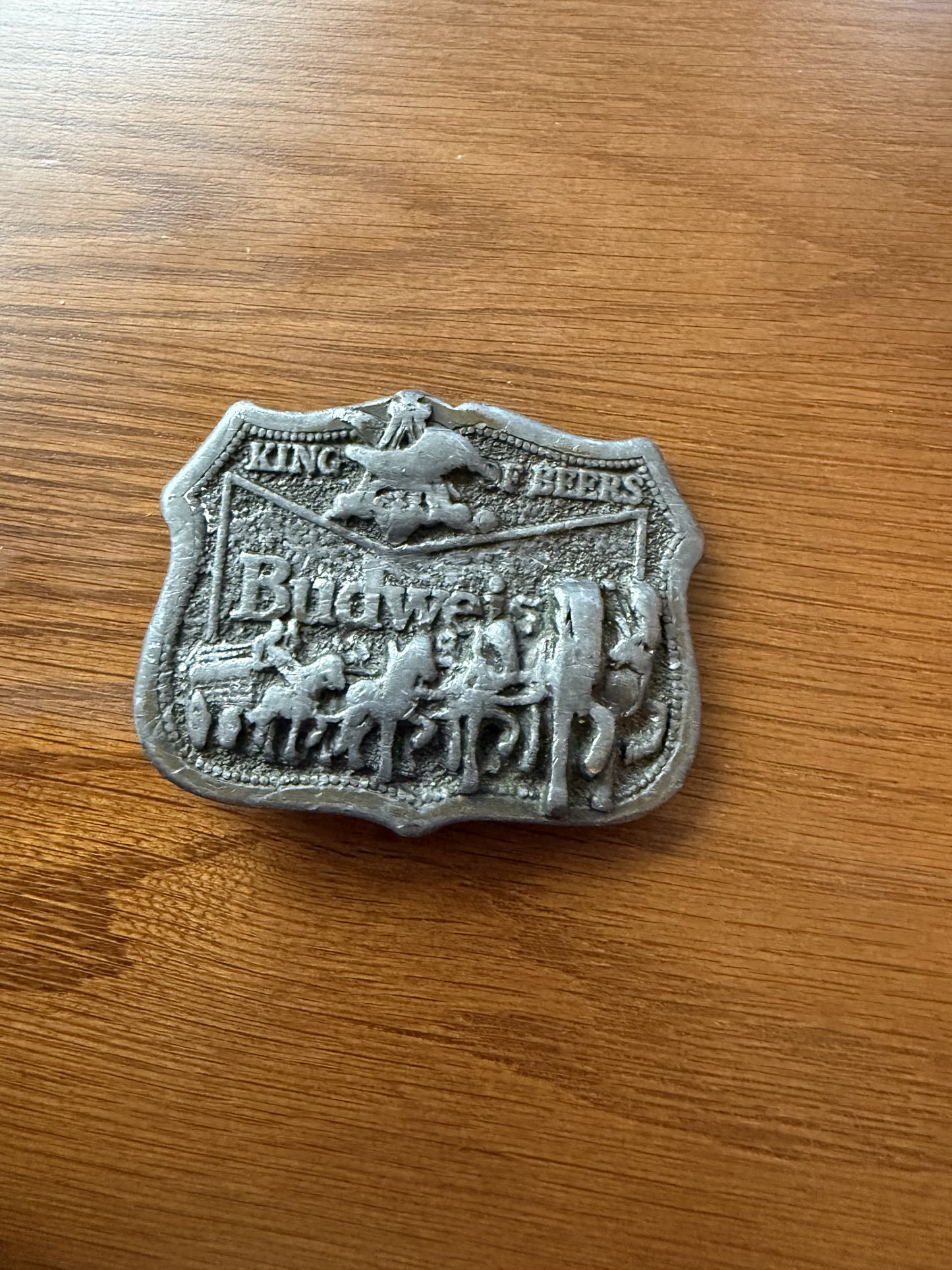 1982 Budweiser Belt Buckle LFDW
