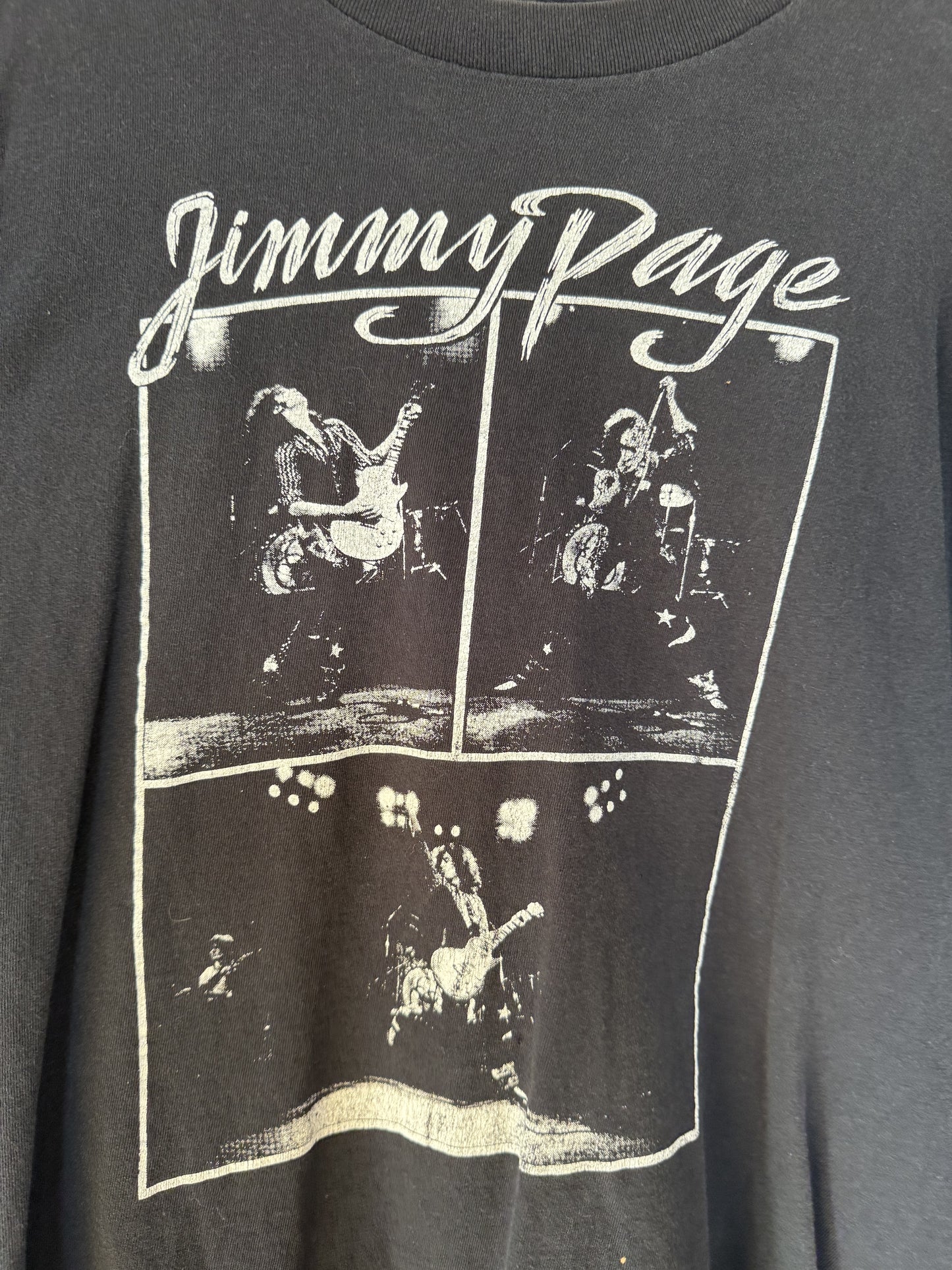 1980s Jimmy Page Tee Size-XL LFDW