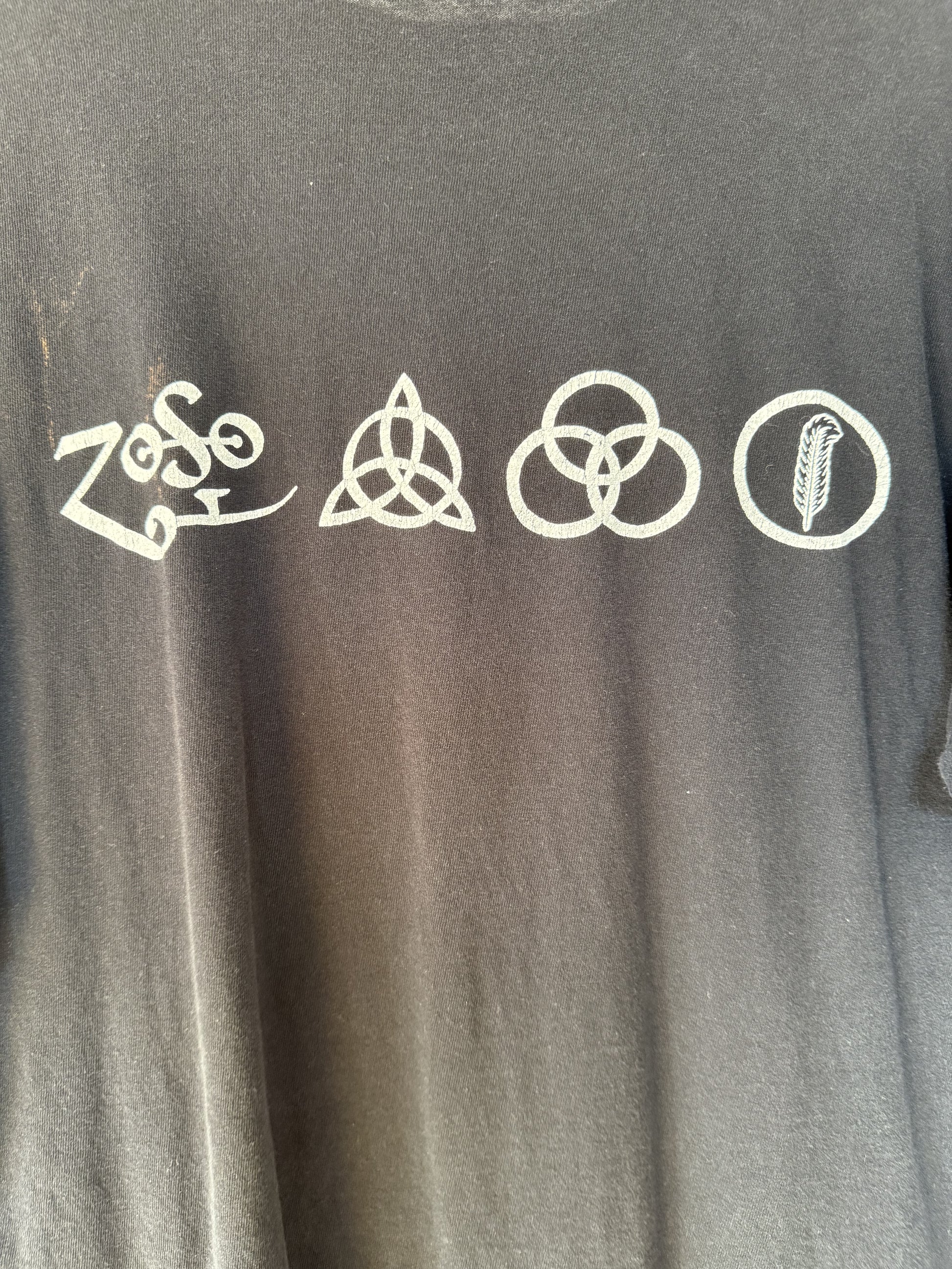 1980s Jimmy Page Tee Size-XL LFDW