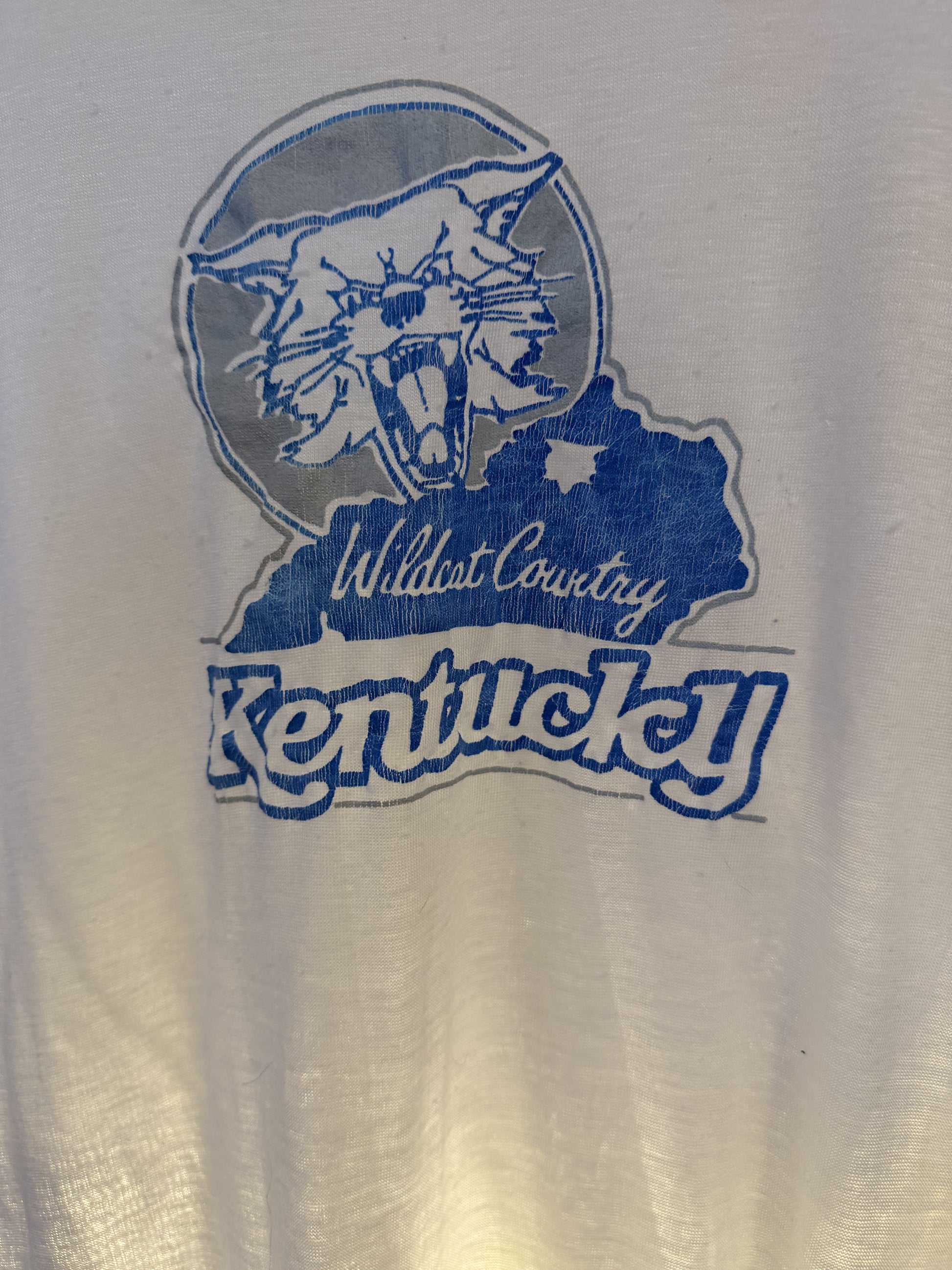 70s Wildcat Country Kentucky Tee Size- L LFDW