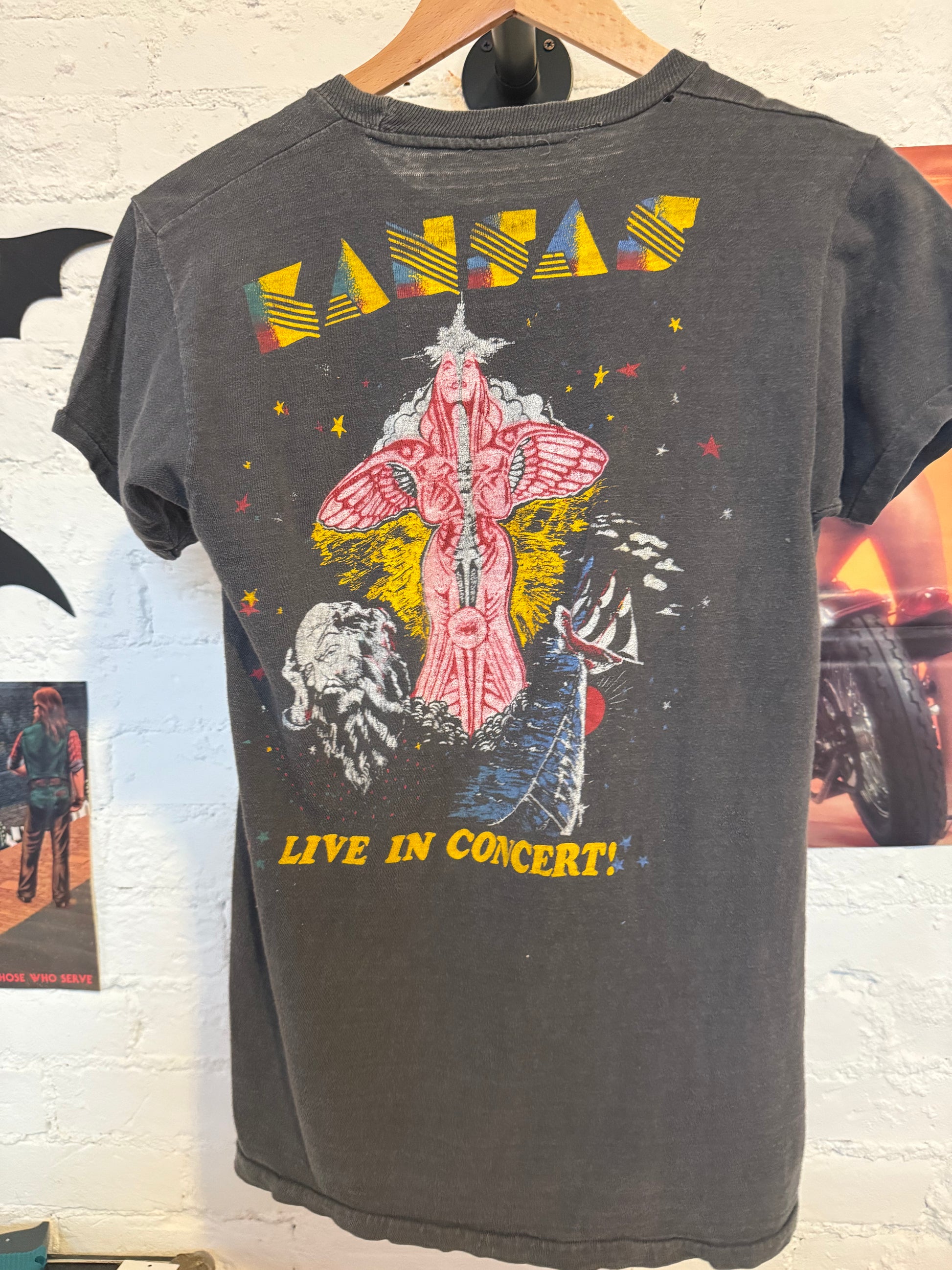 70s Kansas Concert Tee Size- M LFDW